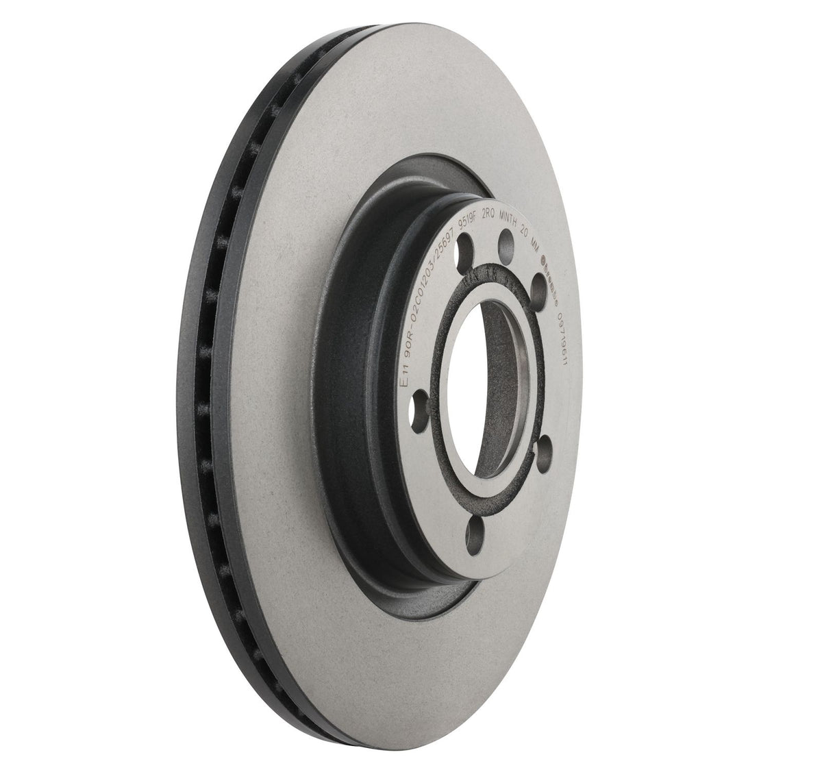 PRIME UV Coated Rear Disc Brake Rotor - 09.7196.11_26
