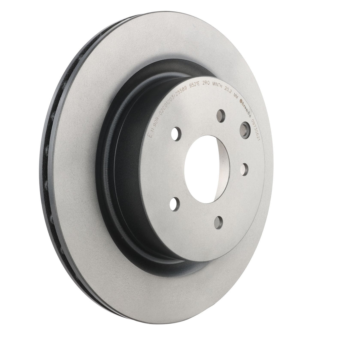 PRIME UV Coated Rear Disc Brake Rotor - 09.7356.21_28