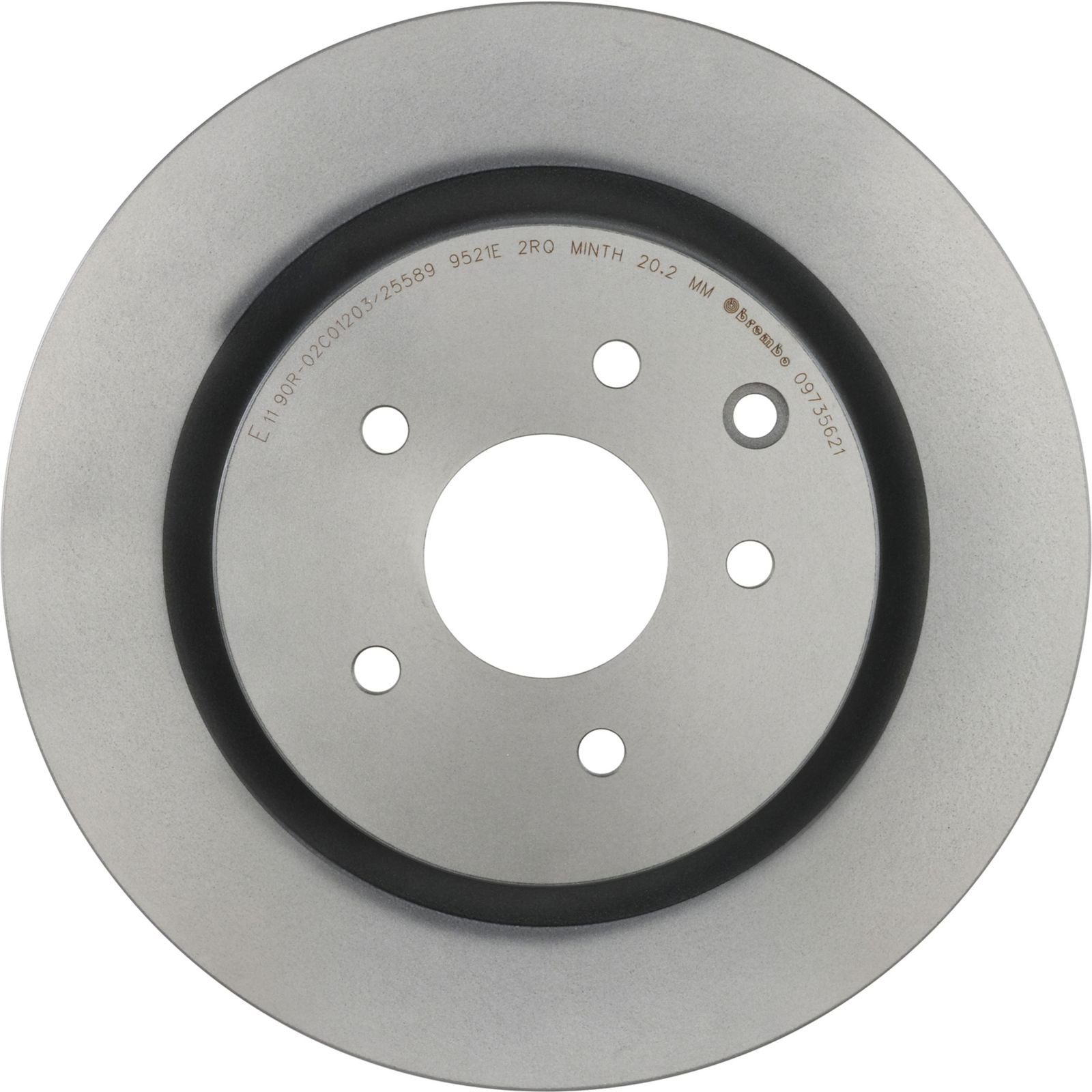 PRIME UV Coated Rear Disc Brake Rotor - 09.7356.21_05