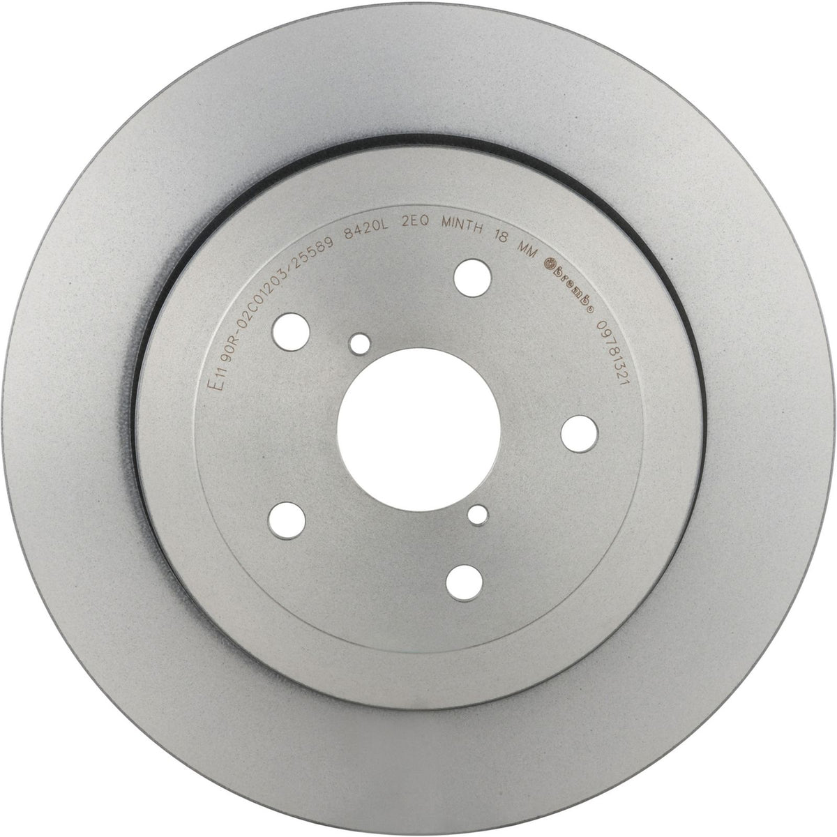PRIME UV Coated Rear Disc Brake Rotor - 09.7813.21_05