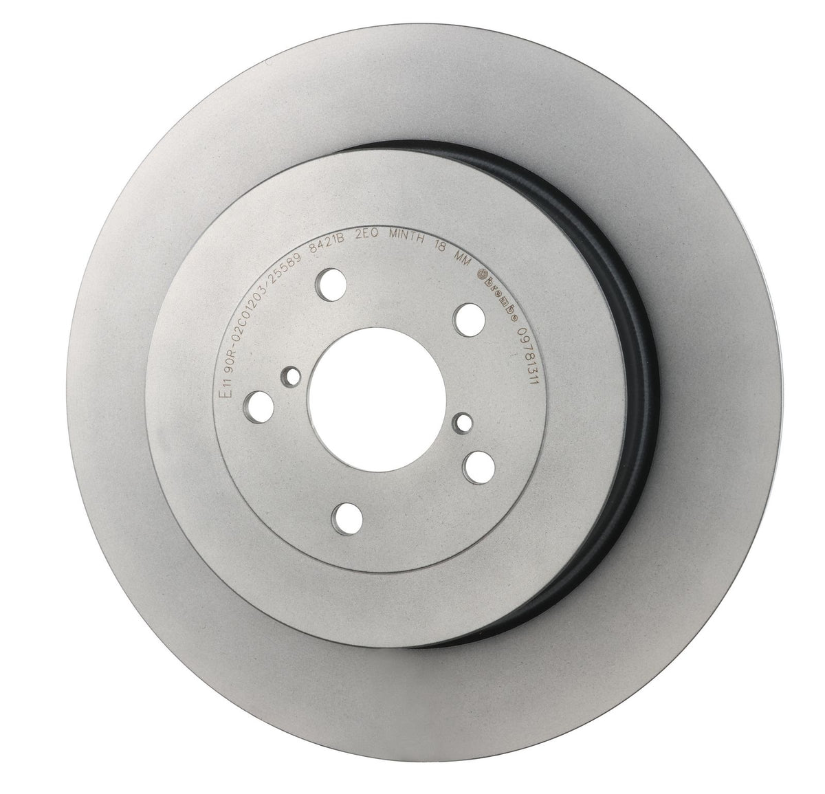 PRIME UV Coated Rear Disc Brake Rotor - 09.7813.11_08