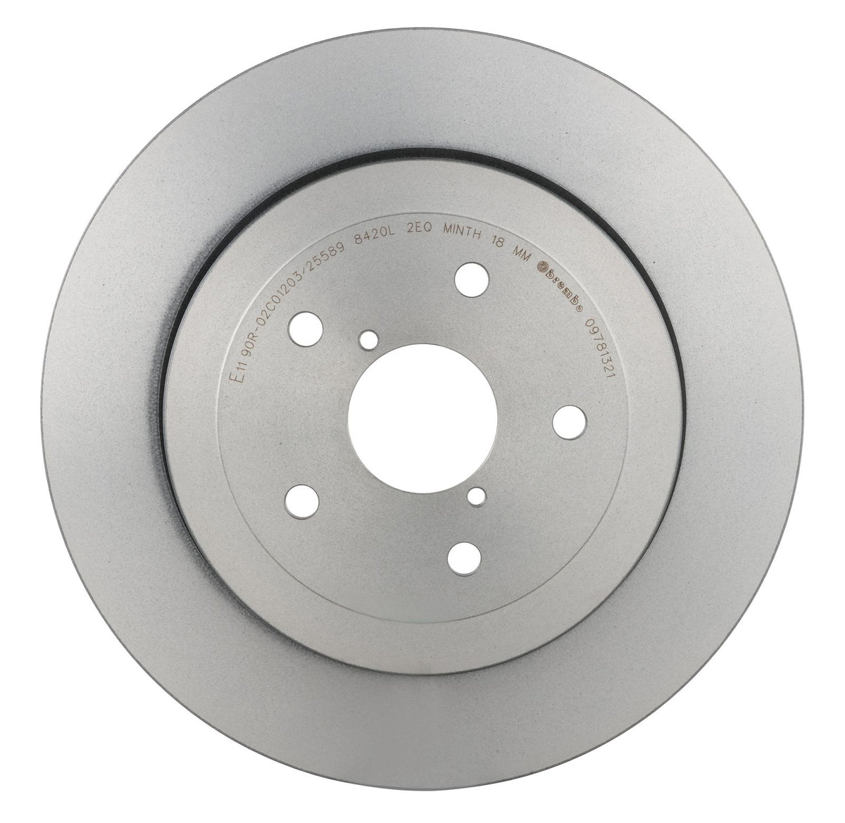 PRIME UV Coated Rear Disc Brake Rotor - 09.7813.21_07