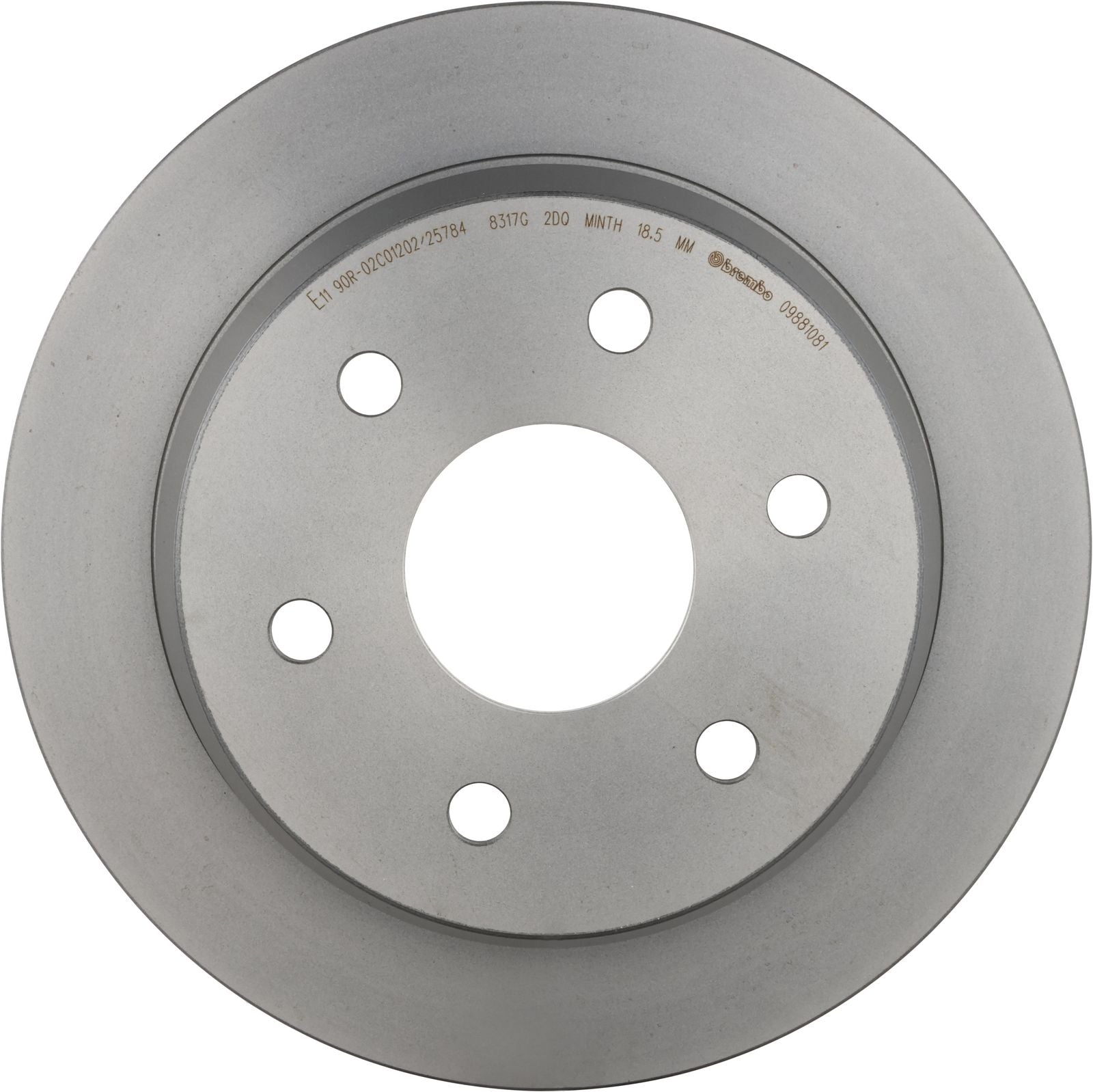 PRIME UV Coated Rear Disc Brake Rotor - 09.8810.81_03