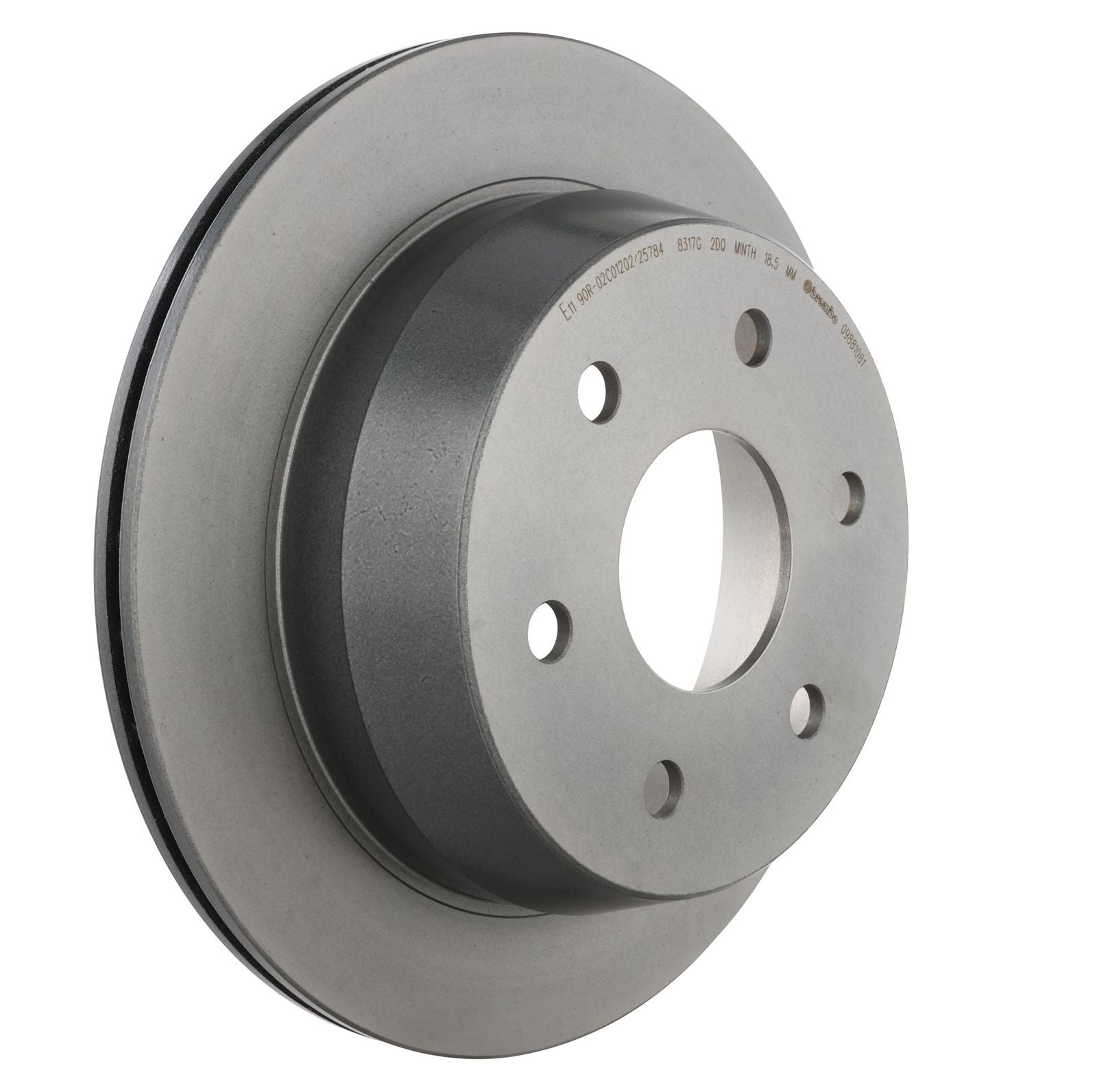 PRIME UV Coated Rear Disc Brake Rotor - 09.8810.81_28