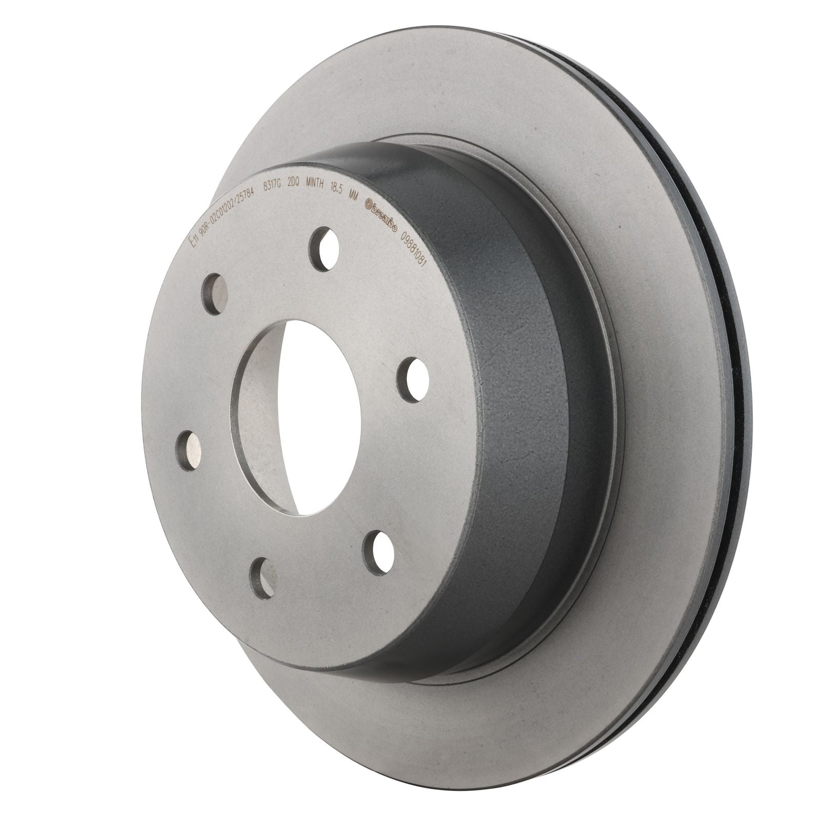 PRIME UV Coated Rear Disc Brake Rotor - 09.8810.81_10