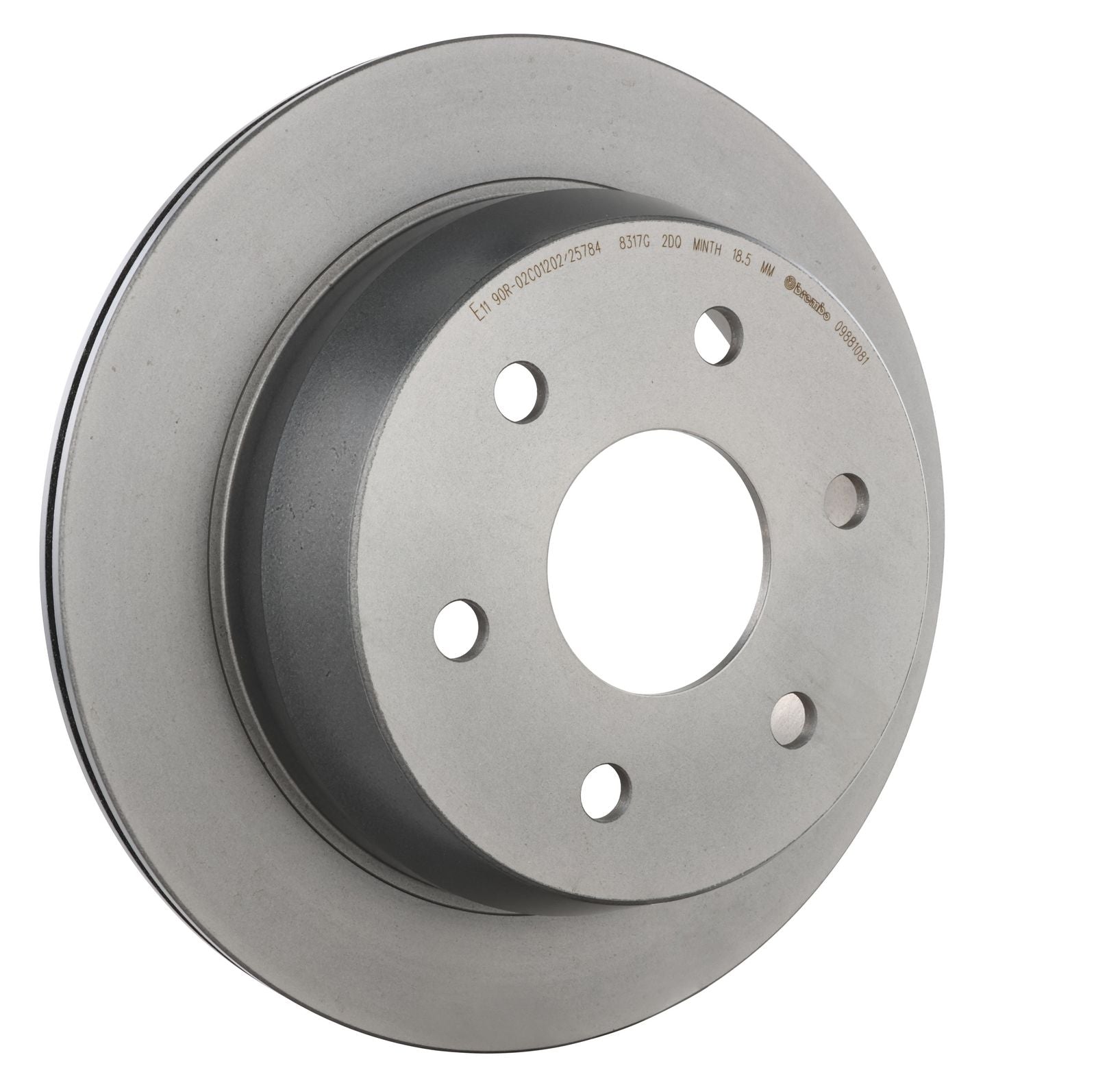 PRIME UV Coated Rear Disc Brake Rotor - 09.8810.81_29