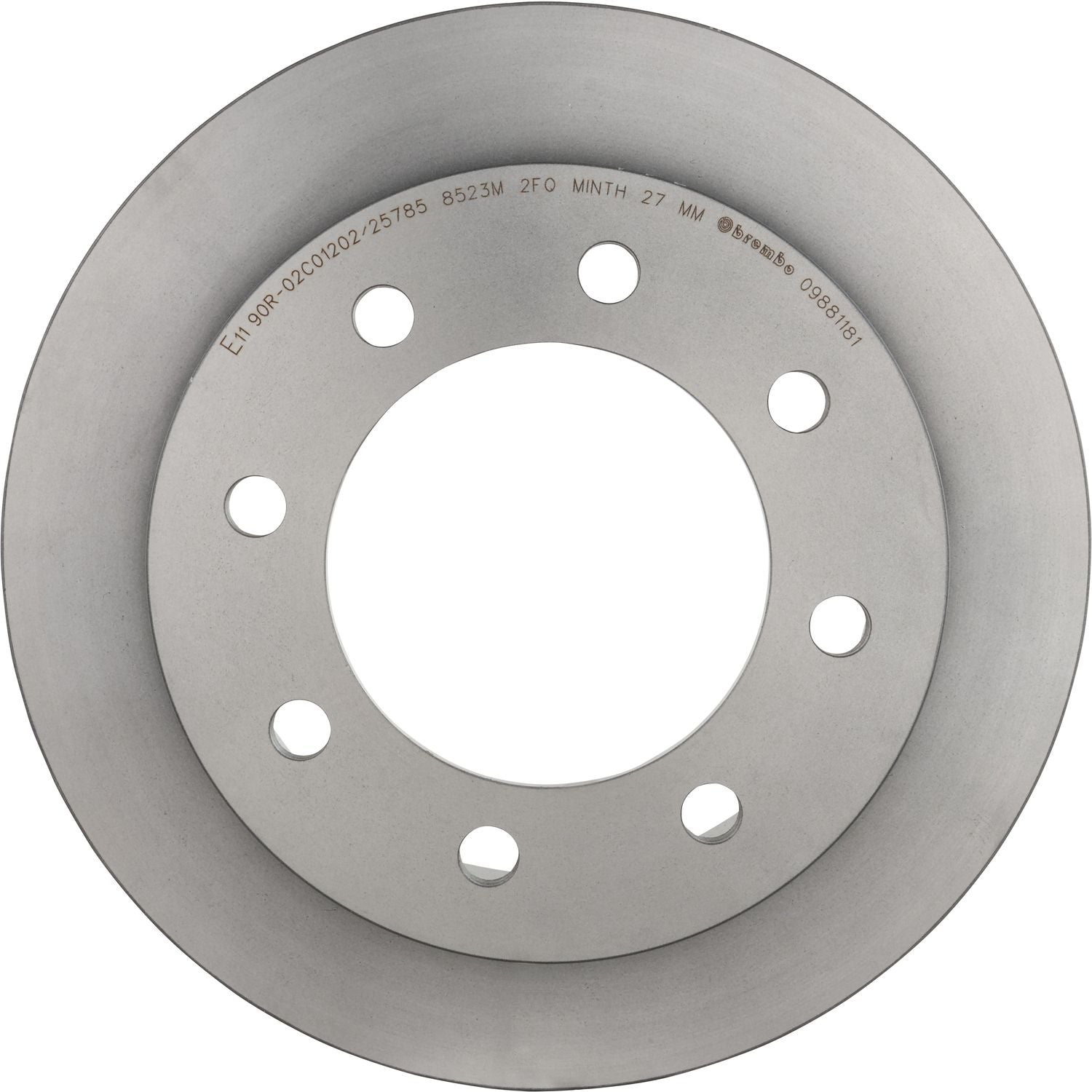 PRIME UV Coated Rear Disc Brake Rotor - 09.8811.81_01