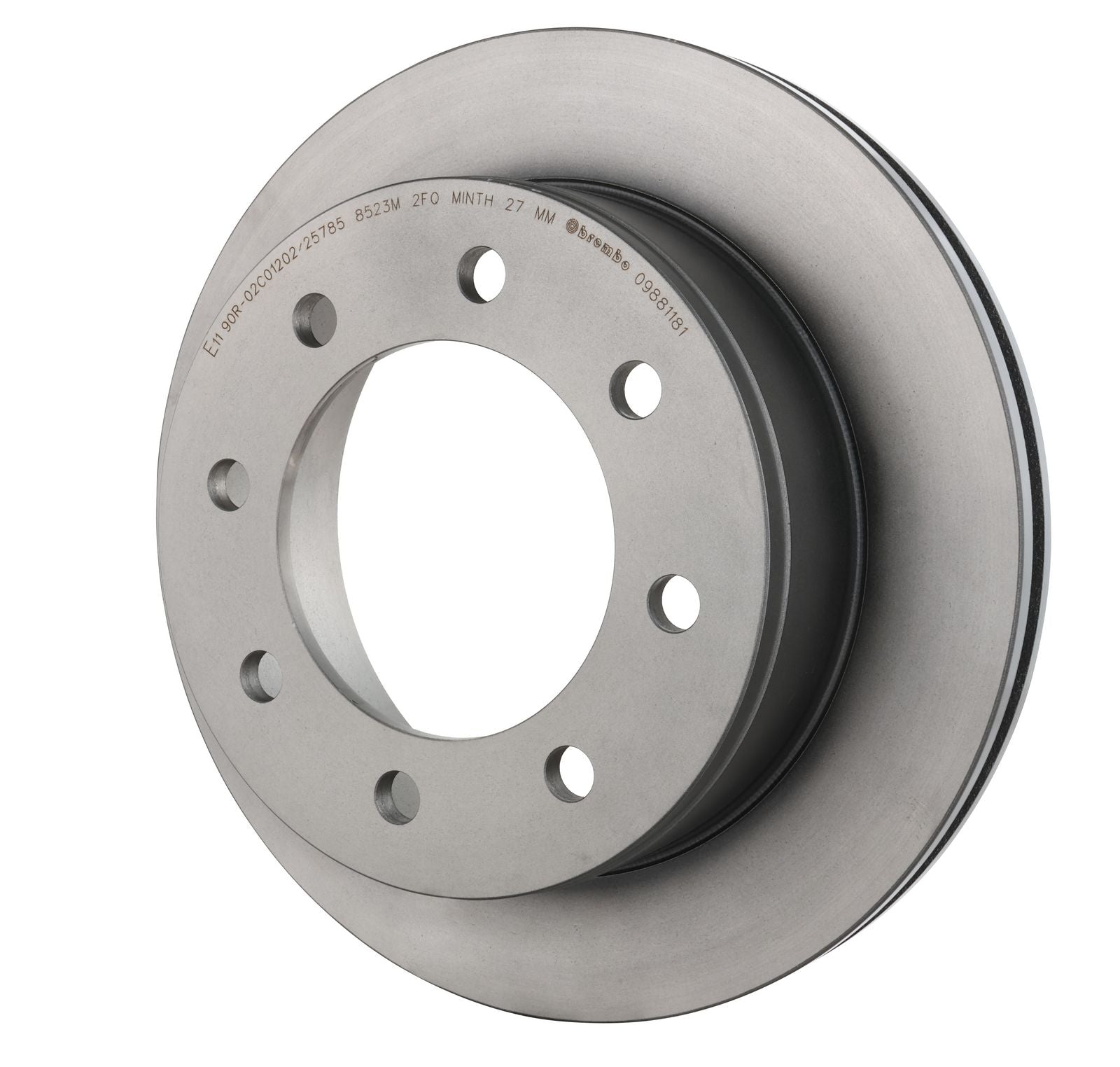 PRIME UV Coated Rear Disc Brake Rotor - 09.8811.81_08