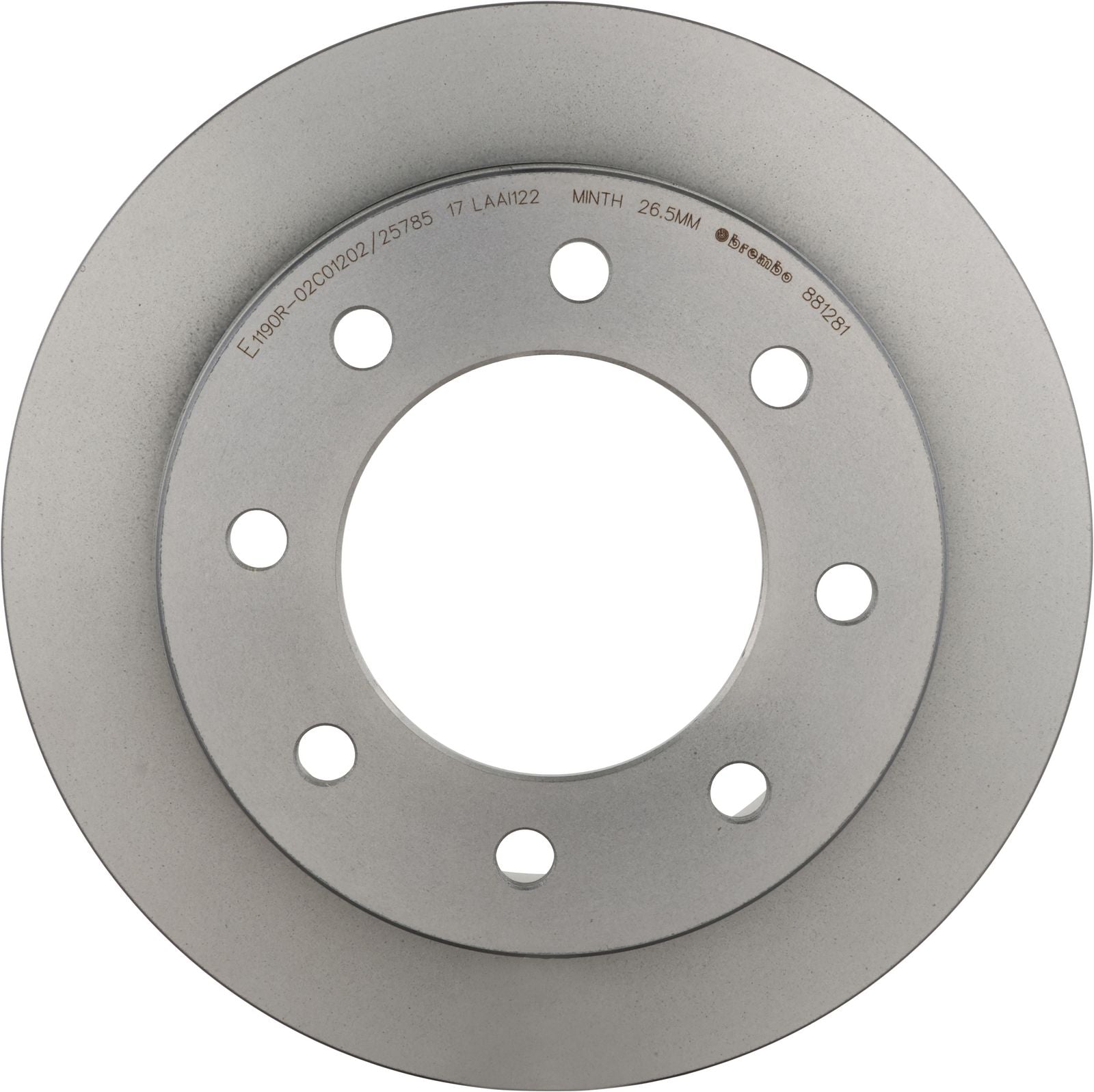 PRIME UV Coated Rear Disc Brake Rotor - 09.8812.81_03