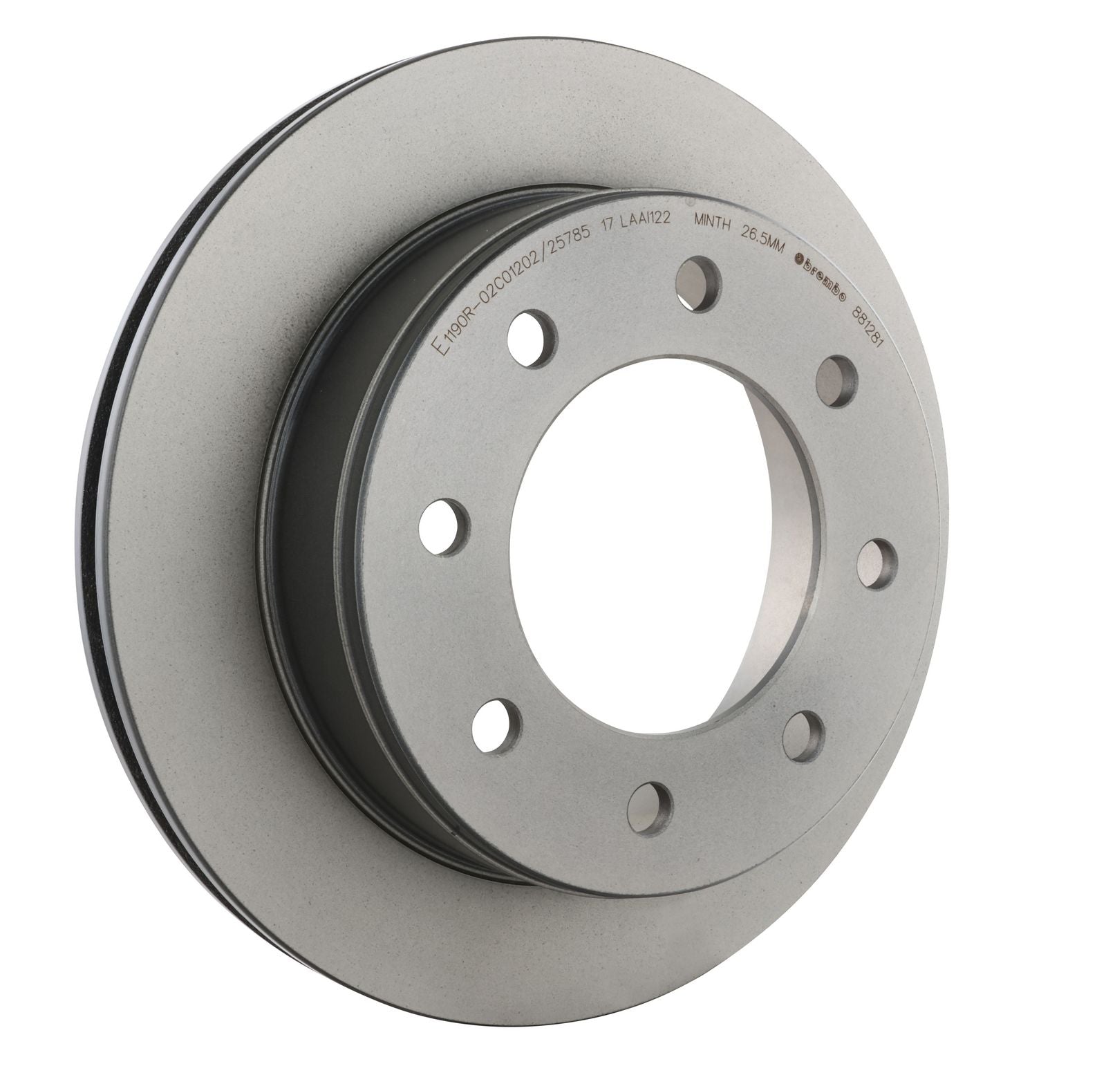 PRIME UV Coated Rear Disc Brake Rotor - 09.8812.81_28