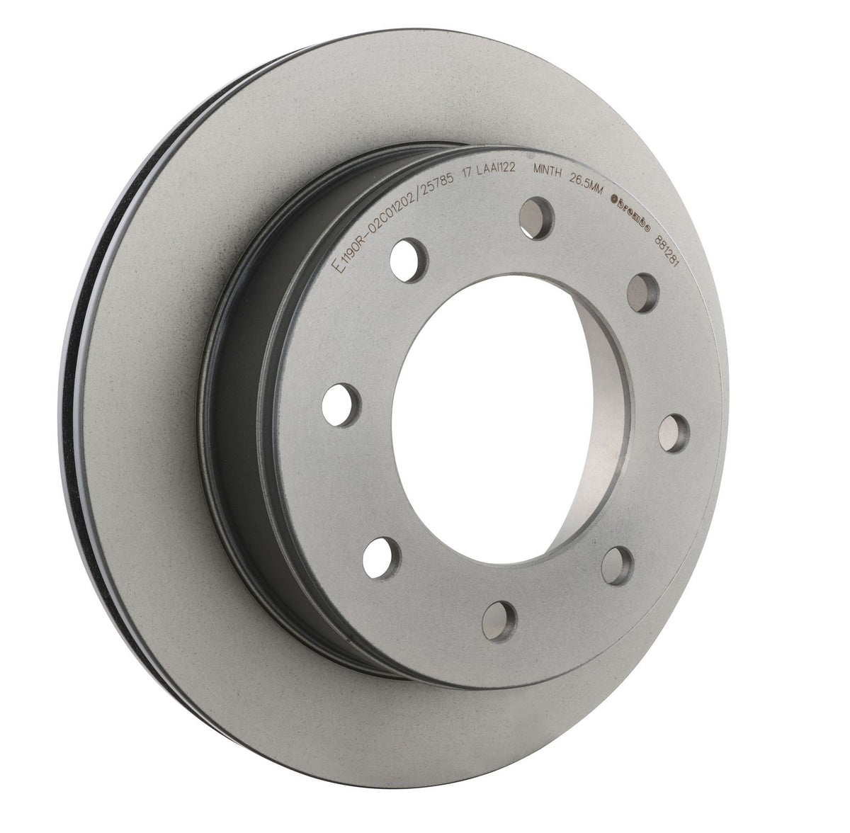 PRIME UV Coated Rear Disc Brake Rotor - 09.8812.81_28