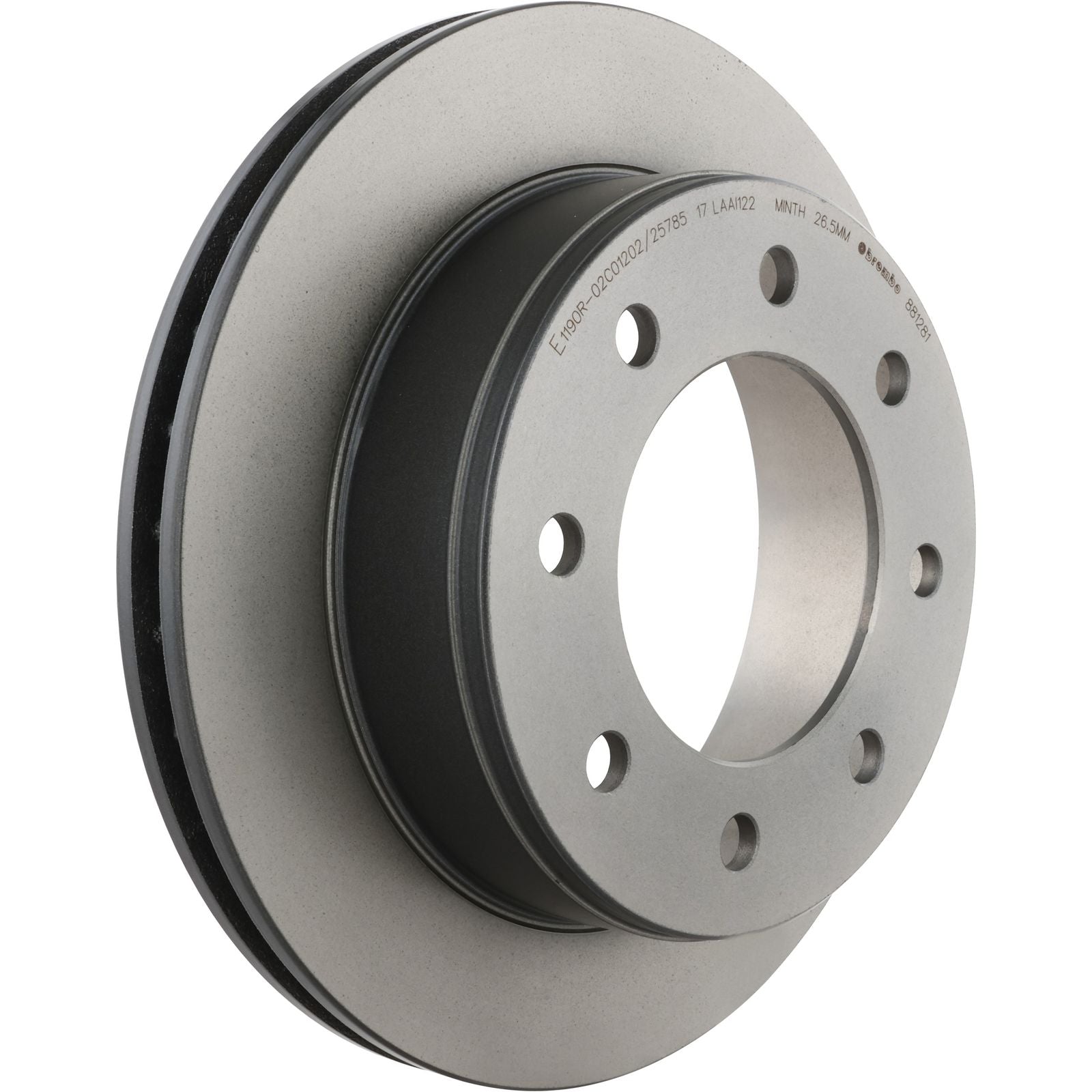 PRIME UV Coated Rear Disc Brake Rotor - 09.8812.81_04