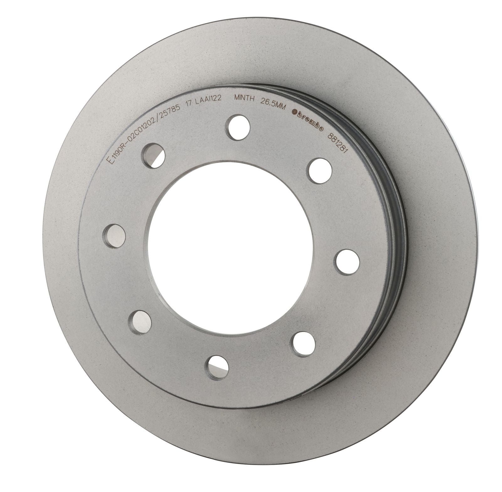 PRIME UV Coated Rear Disc Brake Rotor - 09.8812.81_07