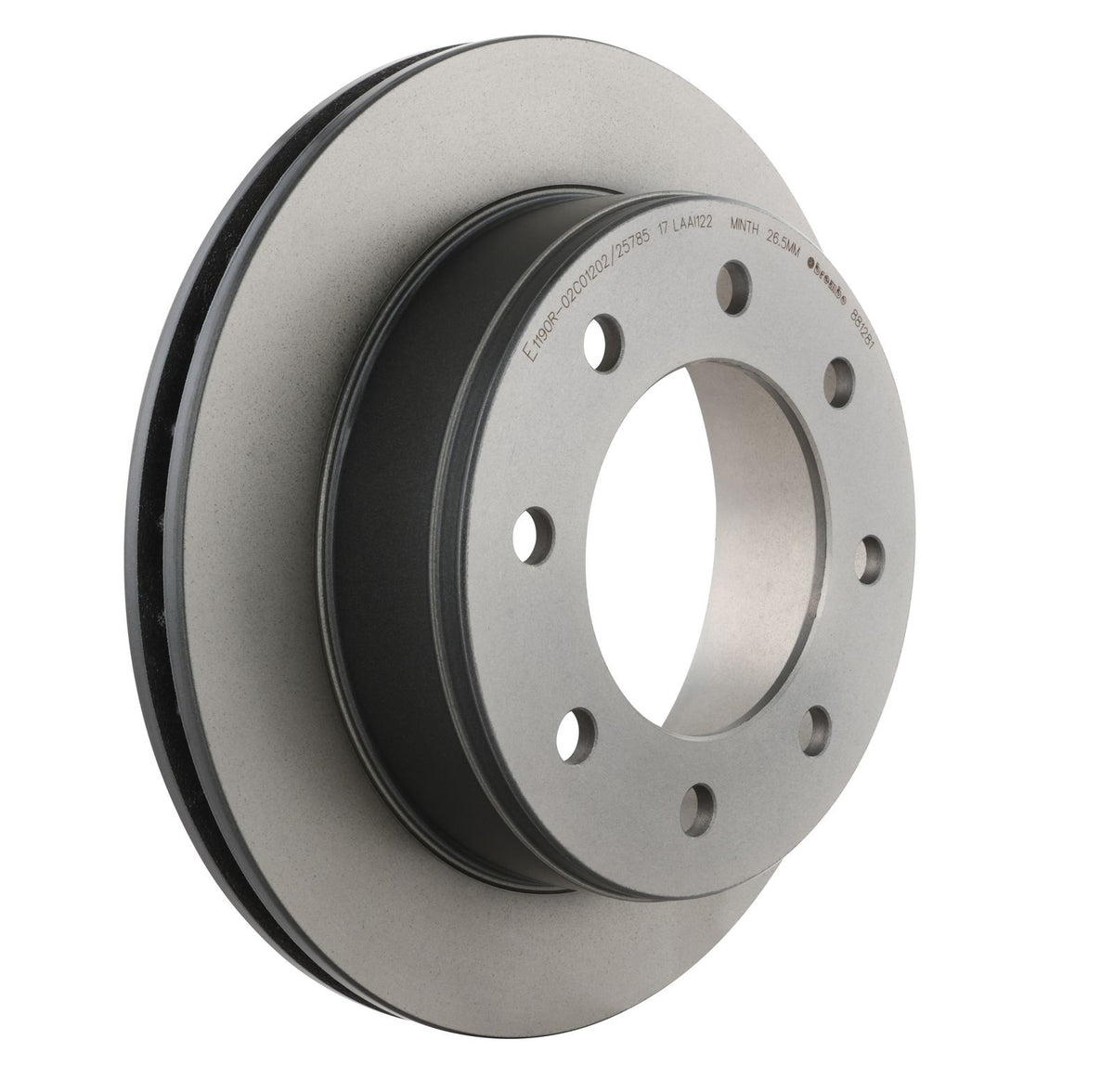 PRIME UV Coated Rear Disc Brake Rotor - 09.8812.81_27