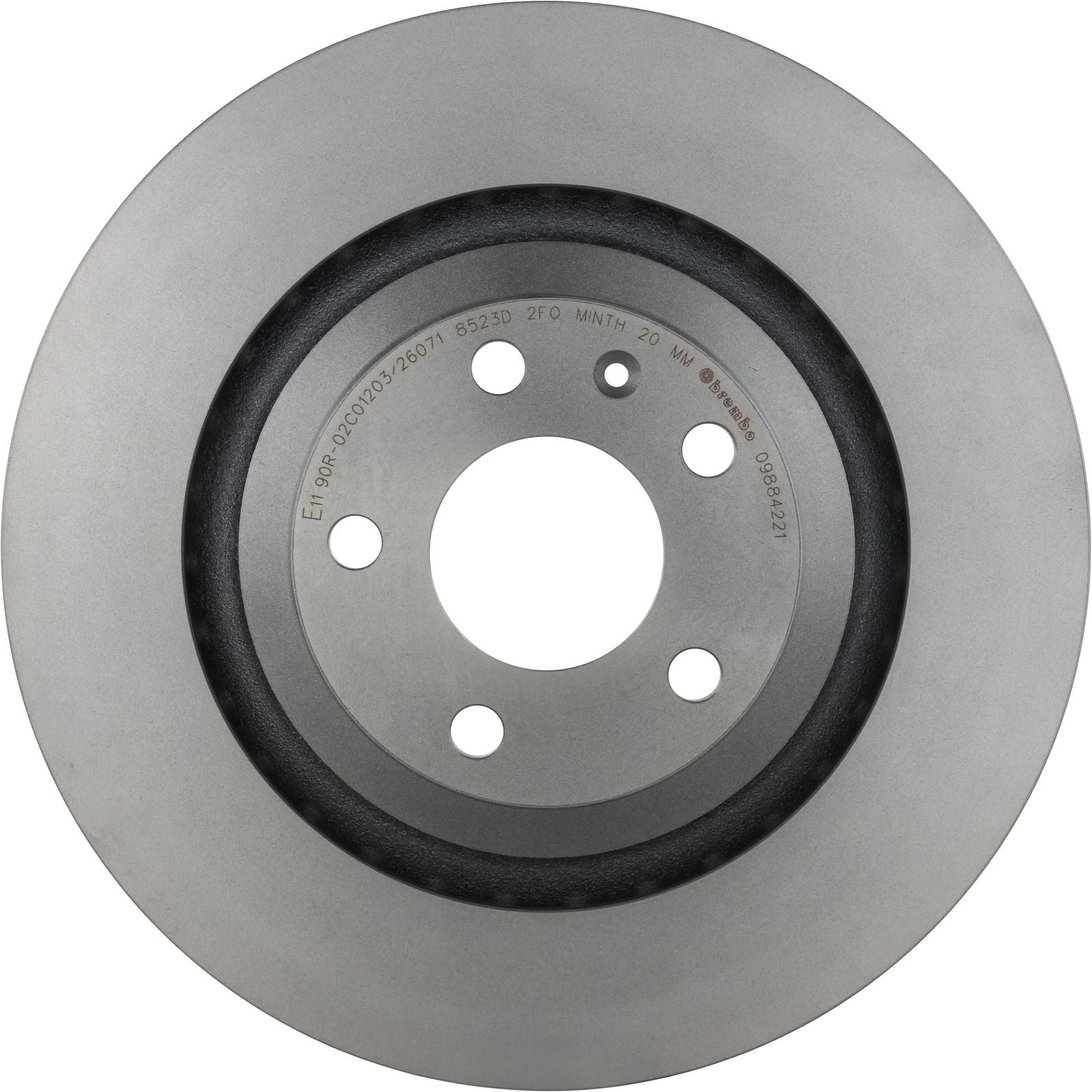 PRIME UV Coated Rear Disc Brake Rotor - 09.8842.21_03