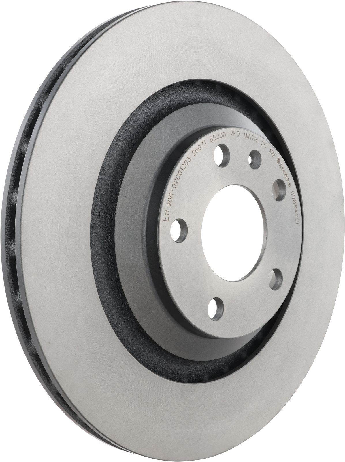 PRIME UV Coated Rear Disc Brake Rotor - 09.8842.21_01
