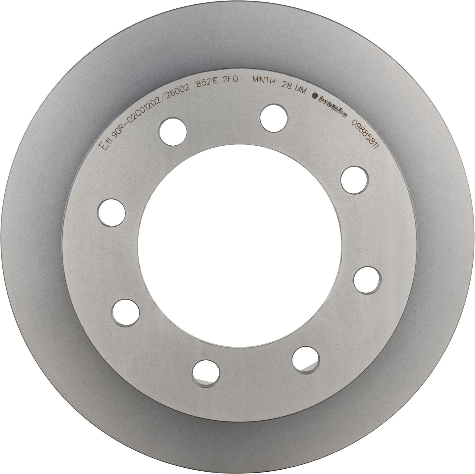 PRIME UV Coated Rear Disc Brake Rotor - 09.8858.11_03