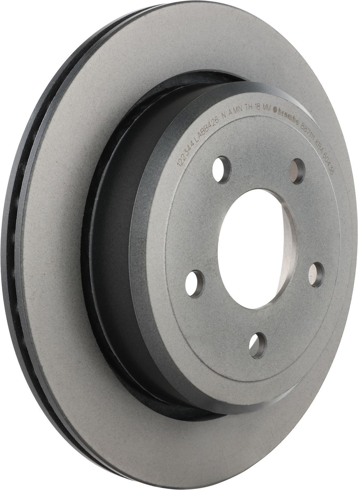 PRIME UV Coated Rear Disc Brake Rotor - 09.8871.11_01