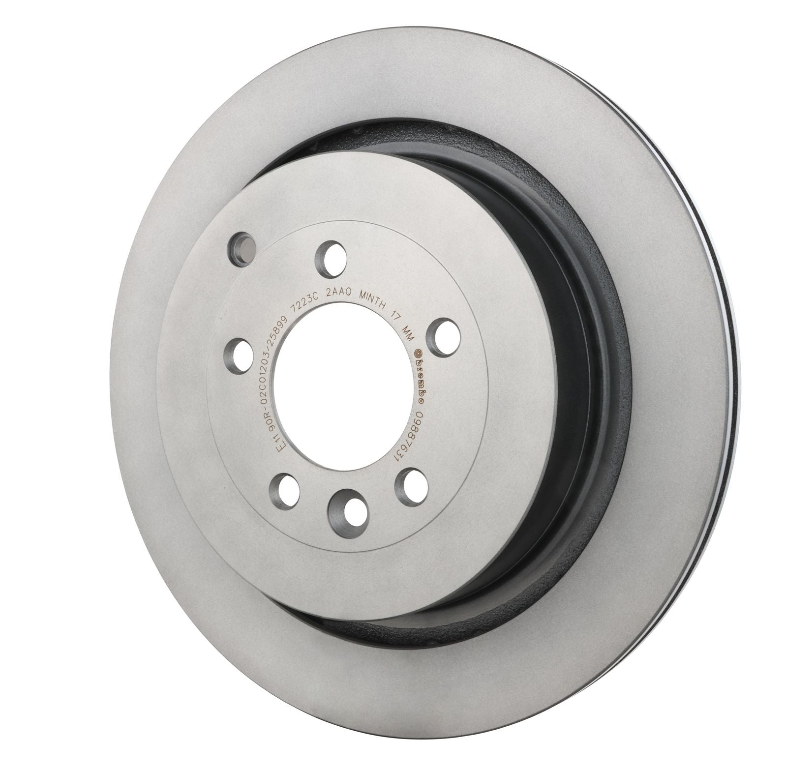 PRIME UV Coated Rear Disc Brake Rotor - 09.8876.31_09