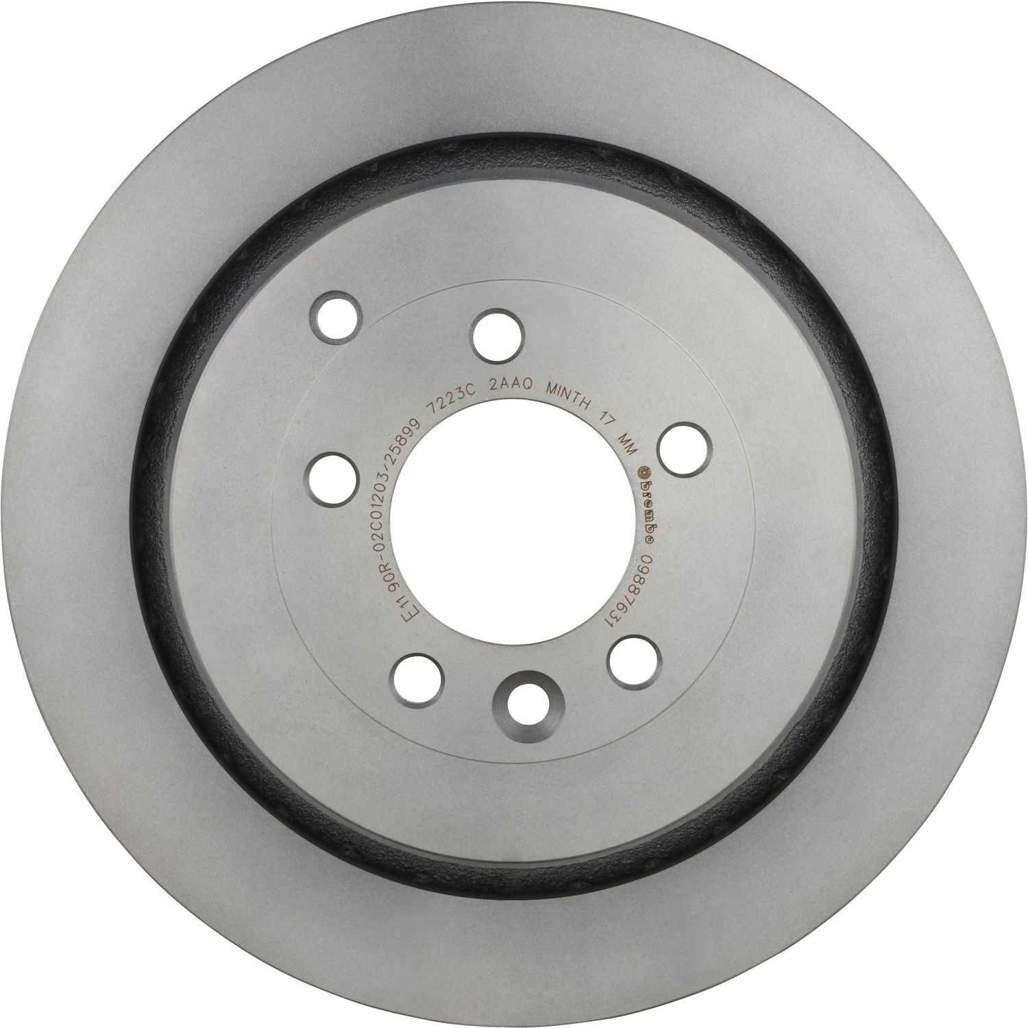 PRIME UV Coated Rear Disc Brake Rotor - 09.8876.31_01