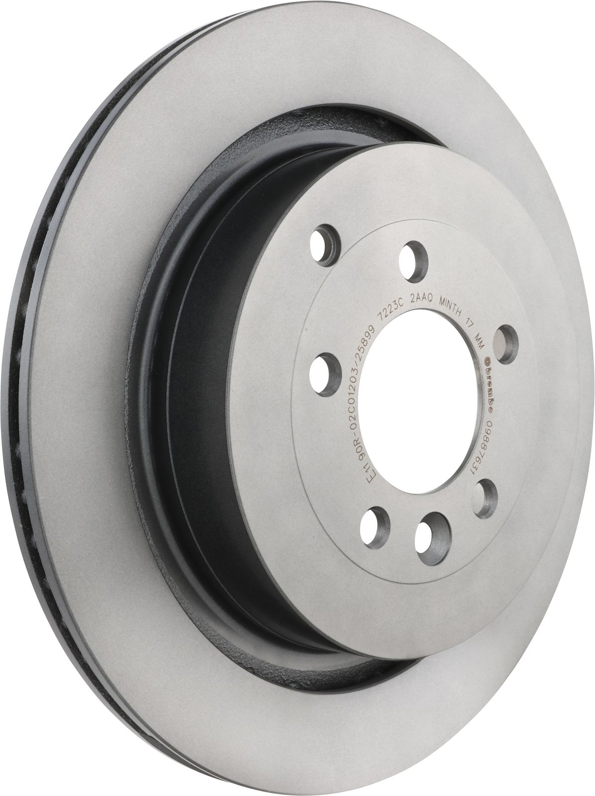 PRIME UV Coated Rear Disc Brake Rotor - 09.8876.31_01