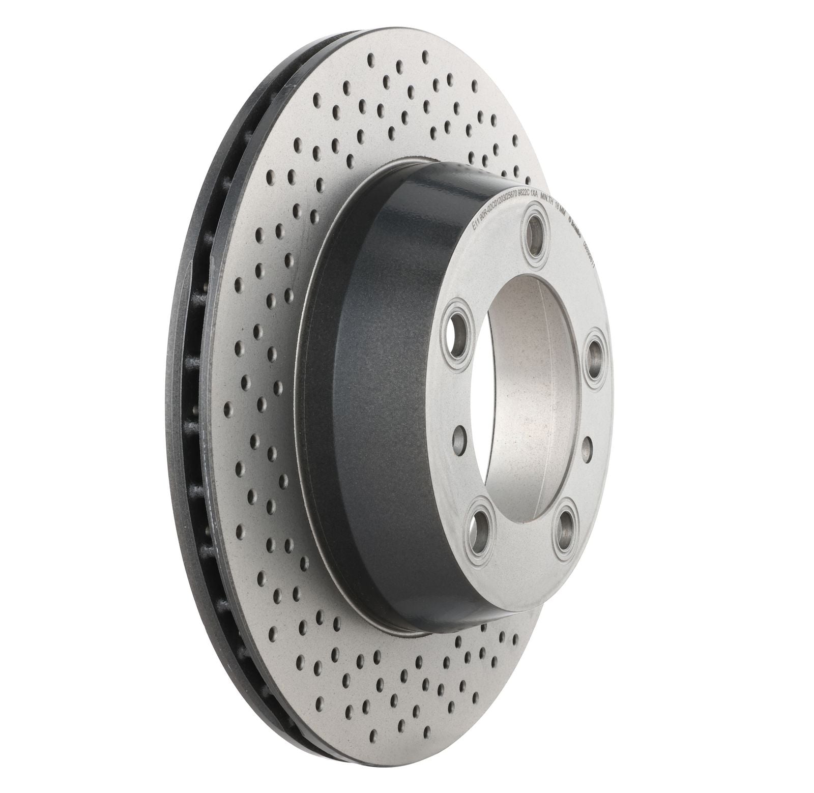 PRIME UV Coated Rear Disc Brake Rotor - 09.8998.11_26