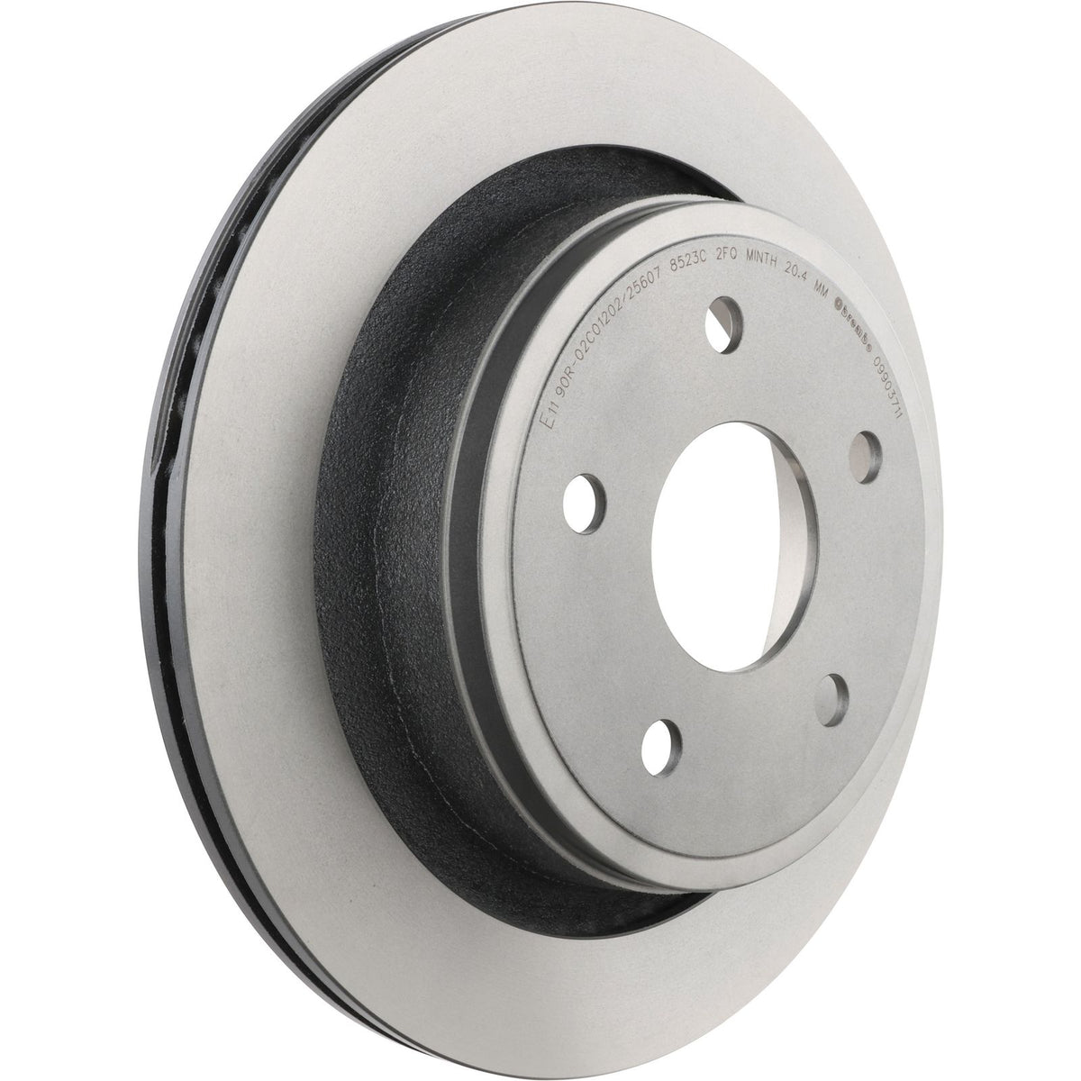 PRIME UV Coated Rear Disc Brake Rotor - 09.9037.11_26