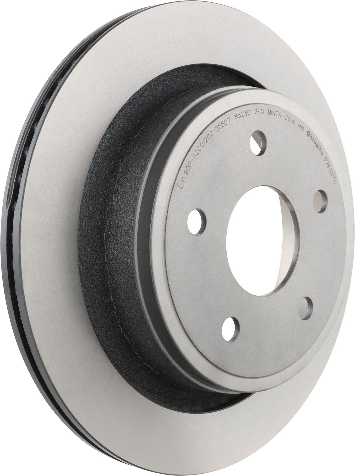 PRIME UV Coated Rear Disc Brake Rotor - 09.9037.11_01