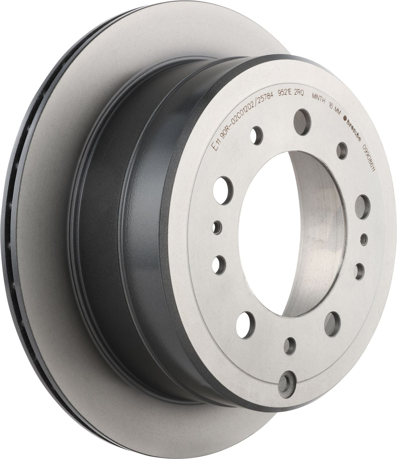 PRIME UV Coated Rear Disc Brake Rotor - 09.9086.11_01