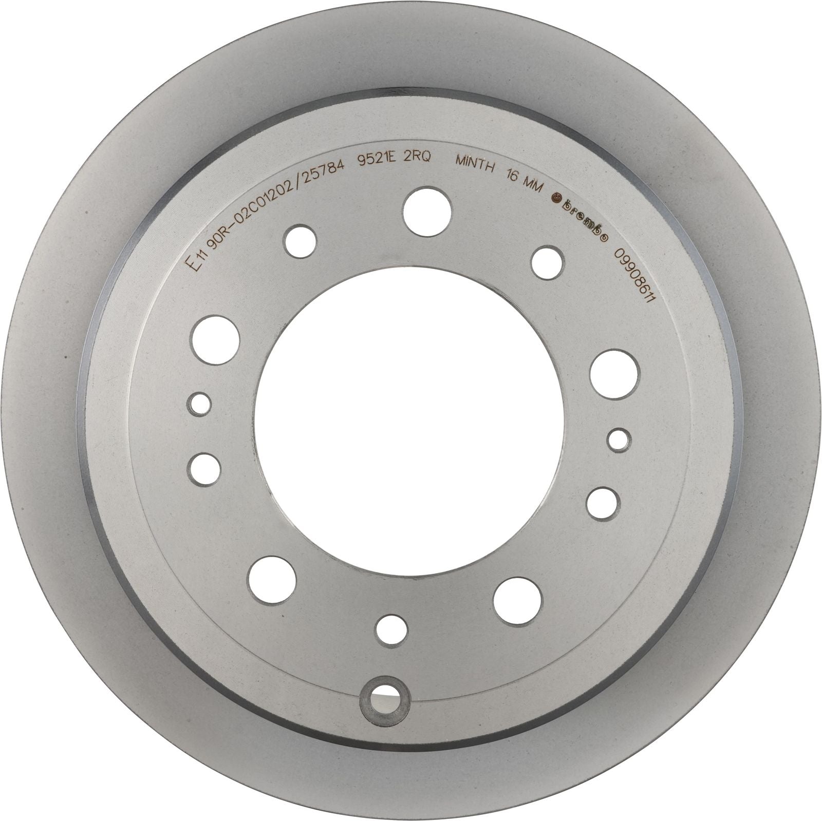 PRIME UV Coated Rear Disc Brake Rotor - 09.9086.11_03