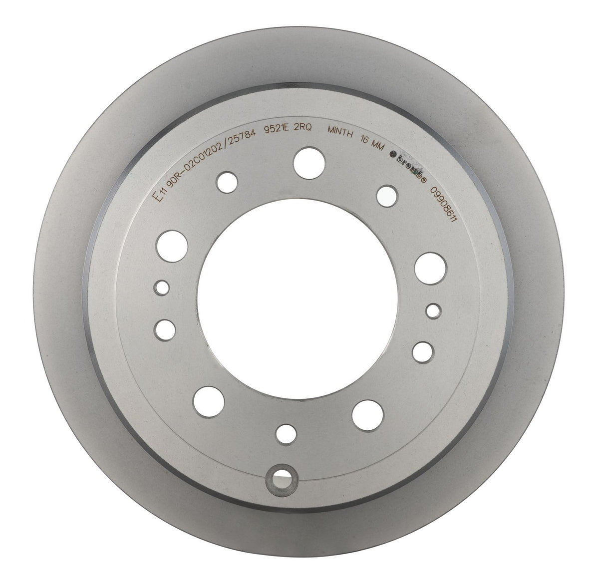 PRIME UV Coated Rear Disc Brake Rotor - 09.9086.11_07