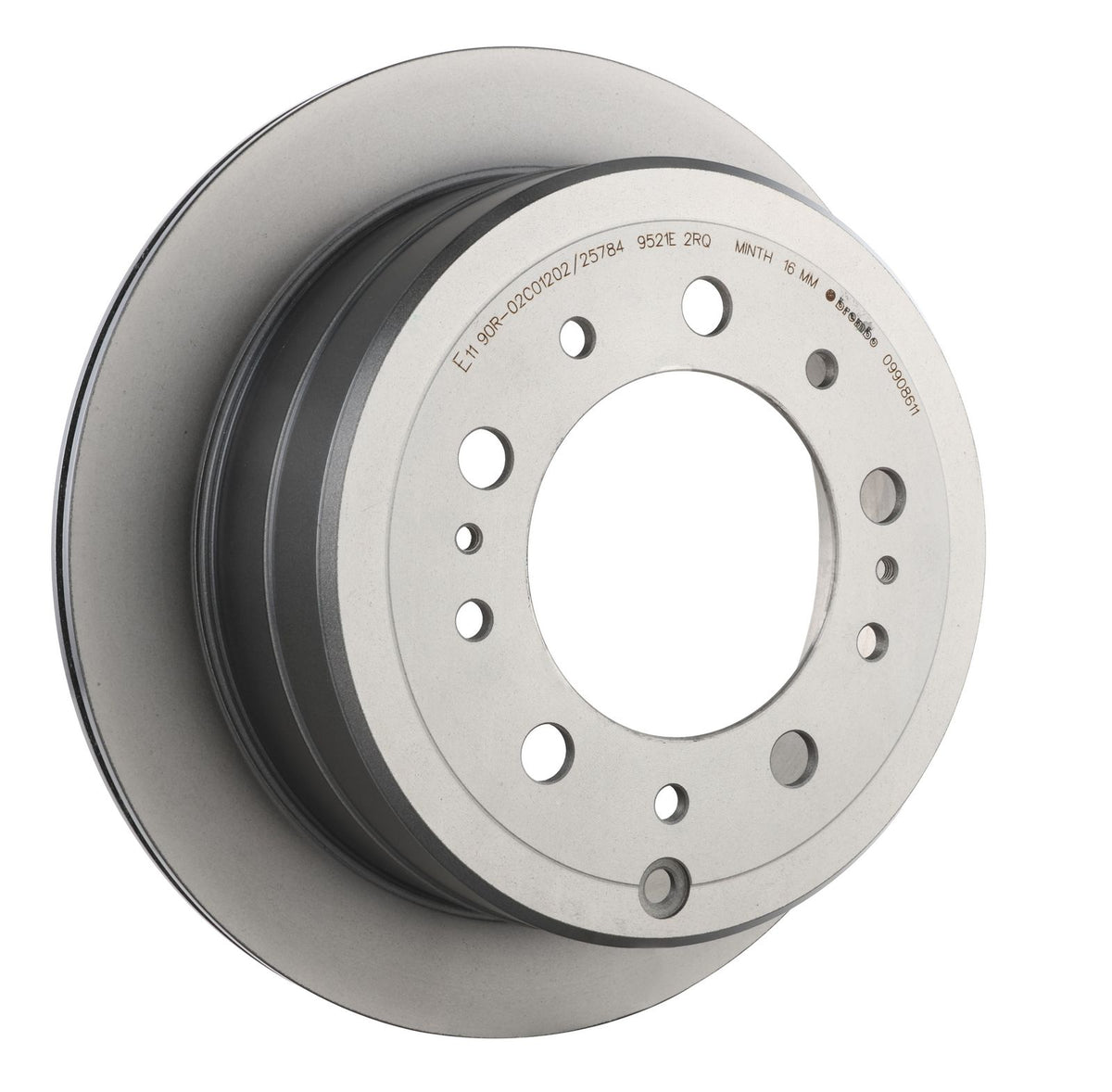 PRIME UV Coated Rear Disc Brake Rotor - 09.9086.11_29