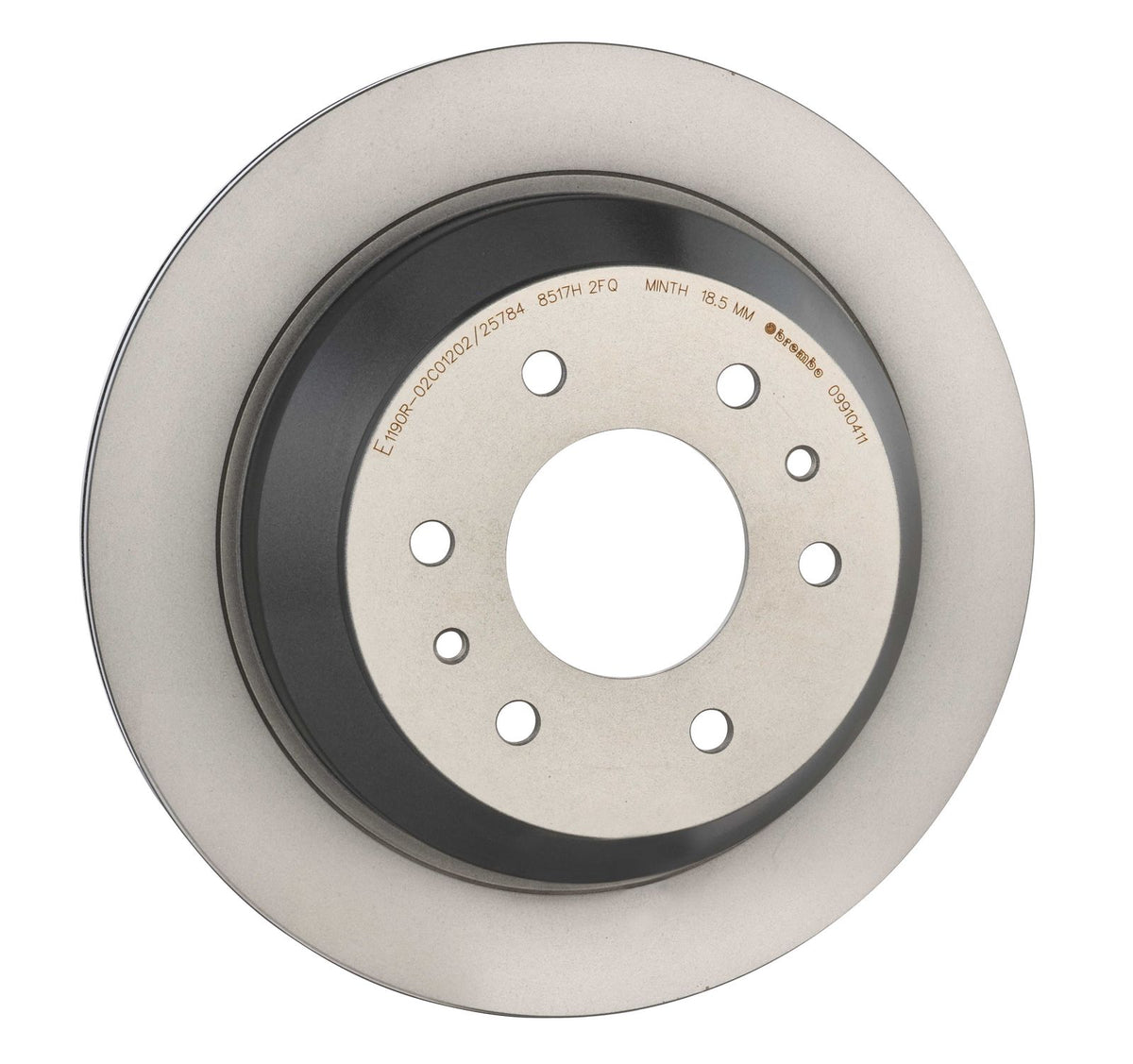 PRIME UV Coated Rear Disc Brake Rotor - 09.9104.11_24