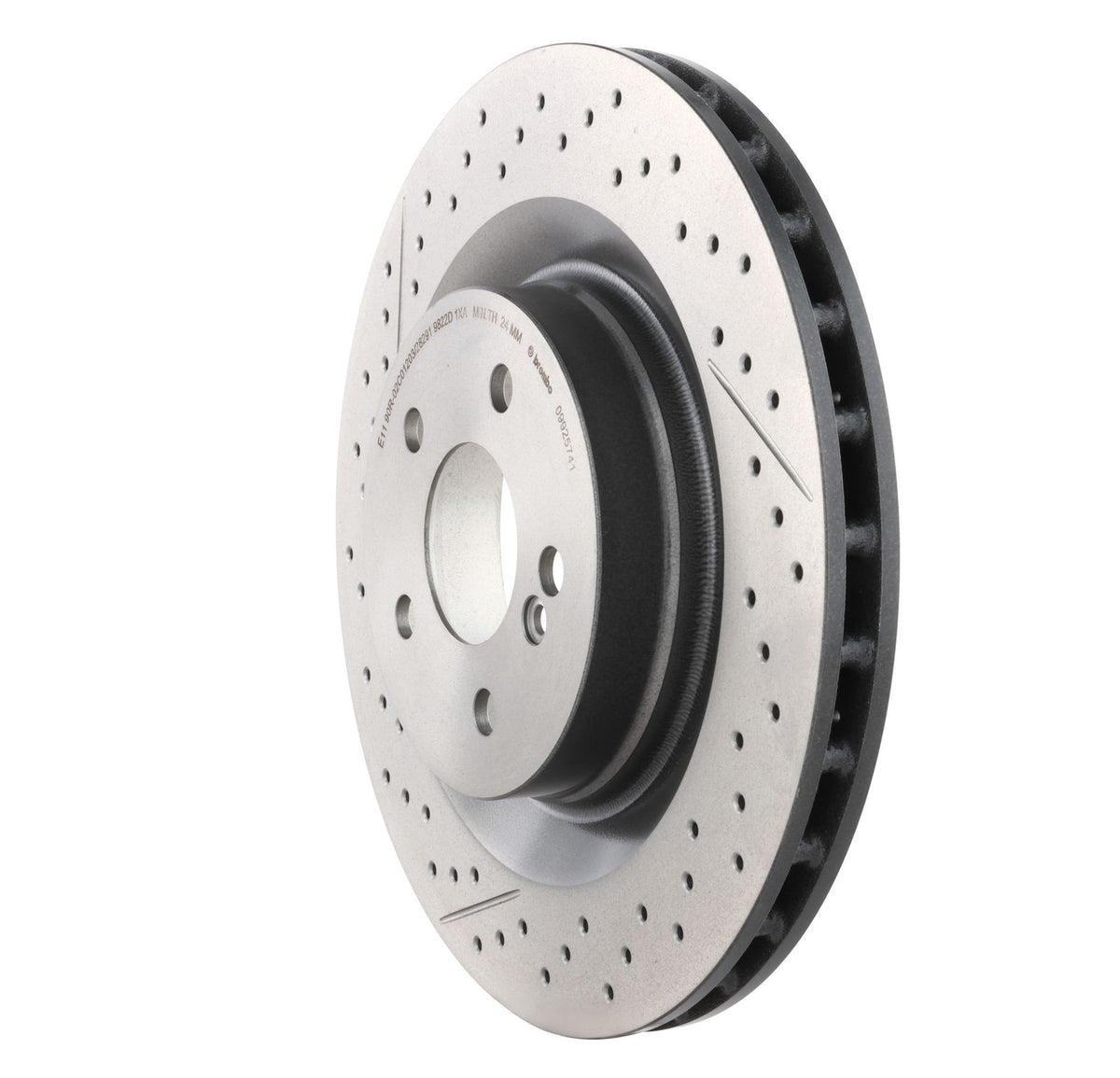 PRIME UV Coated Rear Disc Brake Rotor - 09.9257.41_10