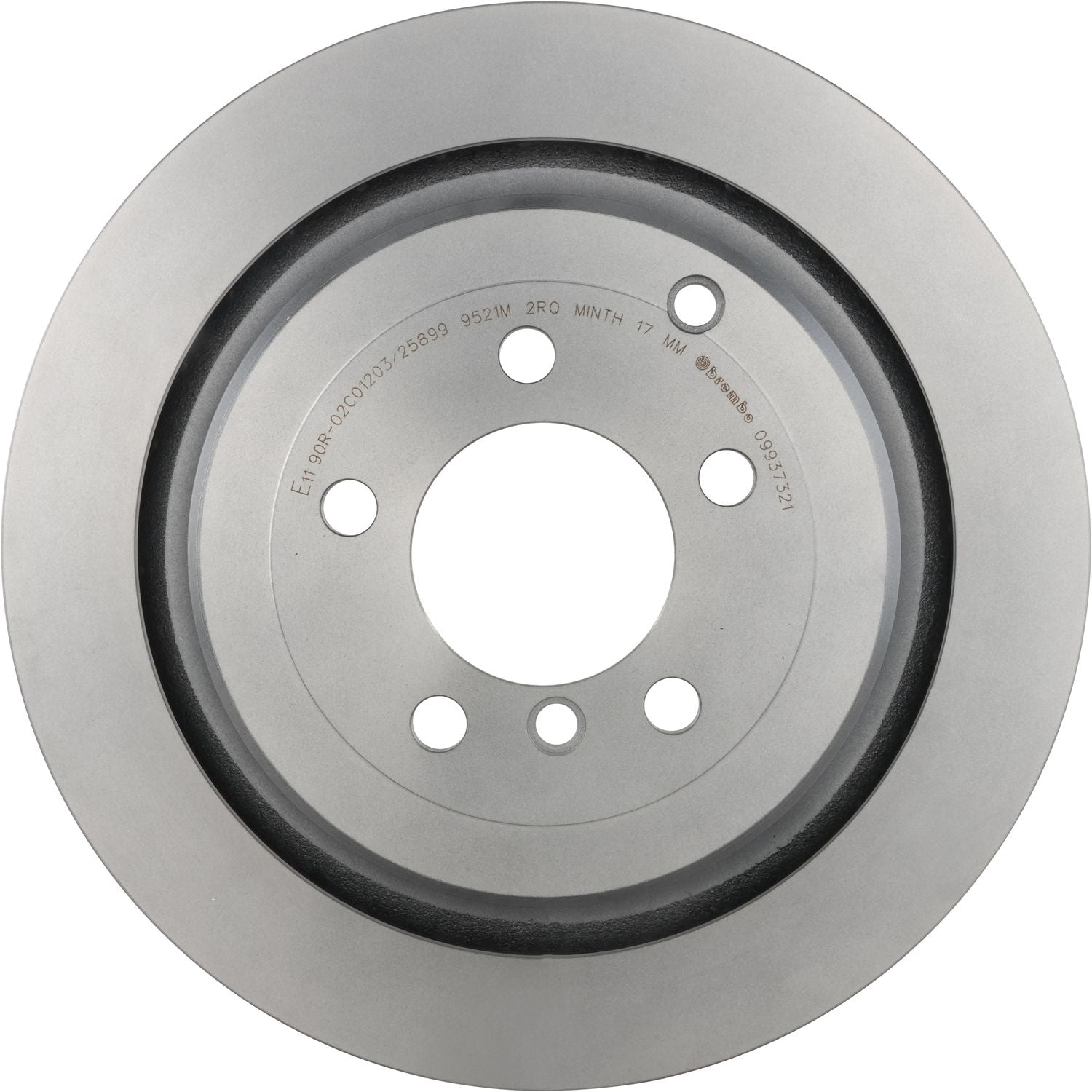 PRIME UV Coated Rear Disc Brake Rotor - 09.9373.21_02