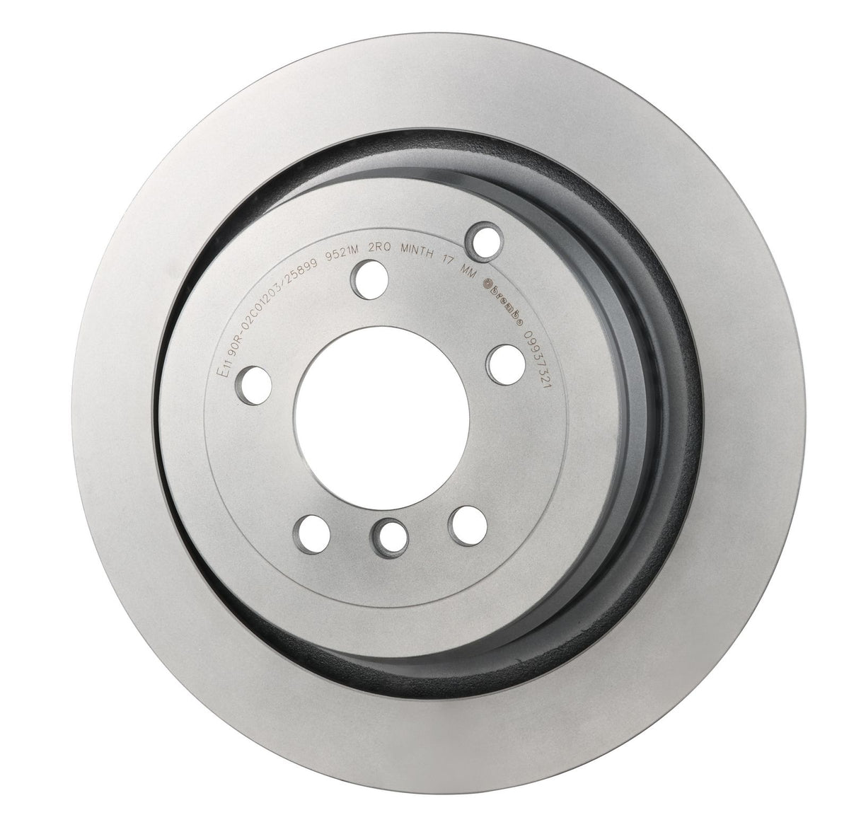PRIME UV Coated Rear Disc Brake Rotor - 09.9373.21_08