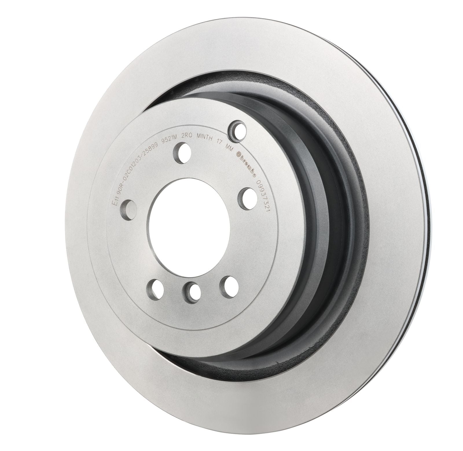 PRIME UV Coated Rear Disc Brake Rotor - 09.9373.21_09