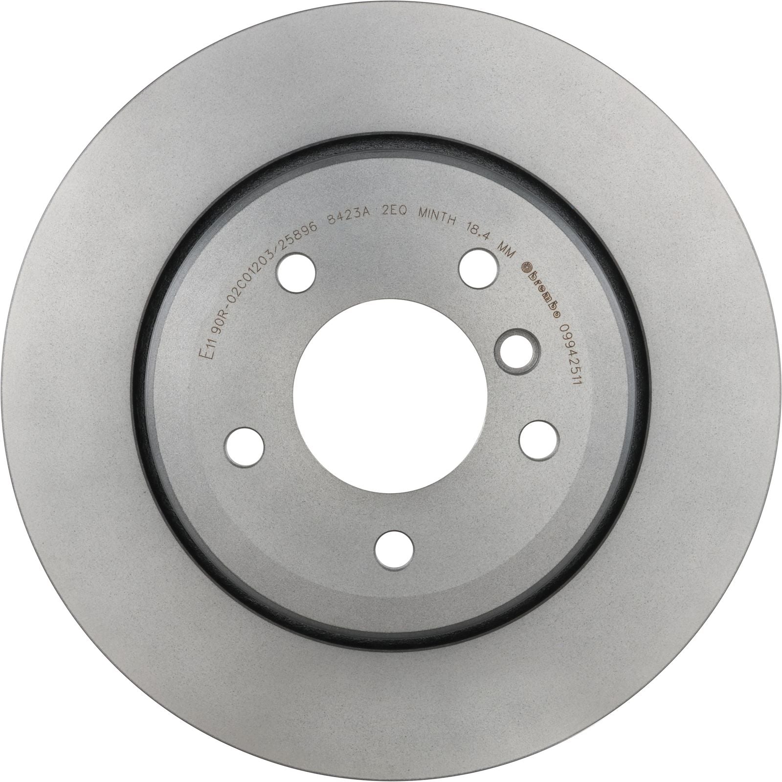 PRIME UV Coated Rear Disc Brake Rotor - 09.9425.11_03
