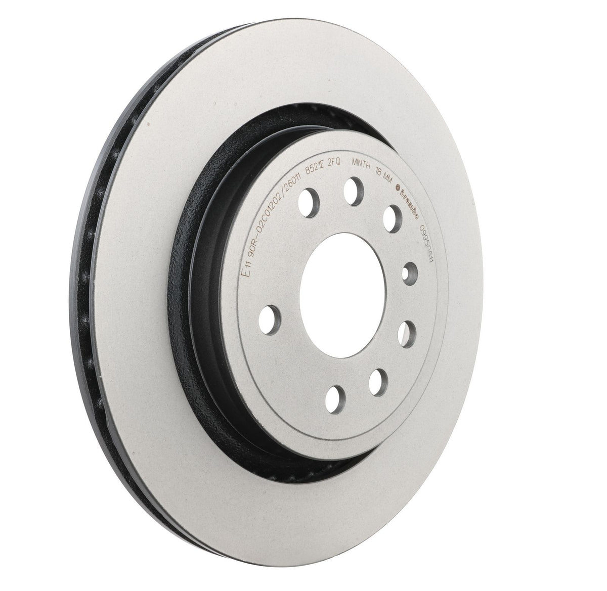 PRIME UV Coated Rear Disc Brake Rotor - 09.9505.11_28
