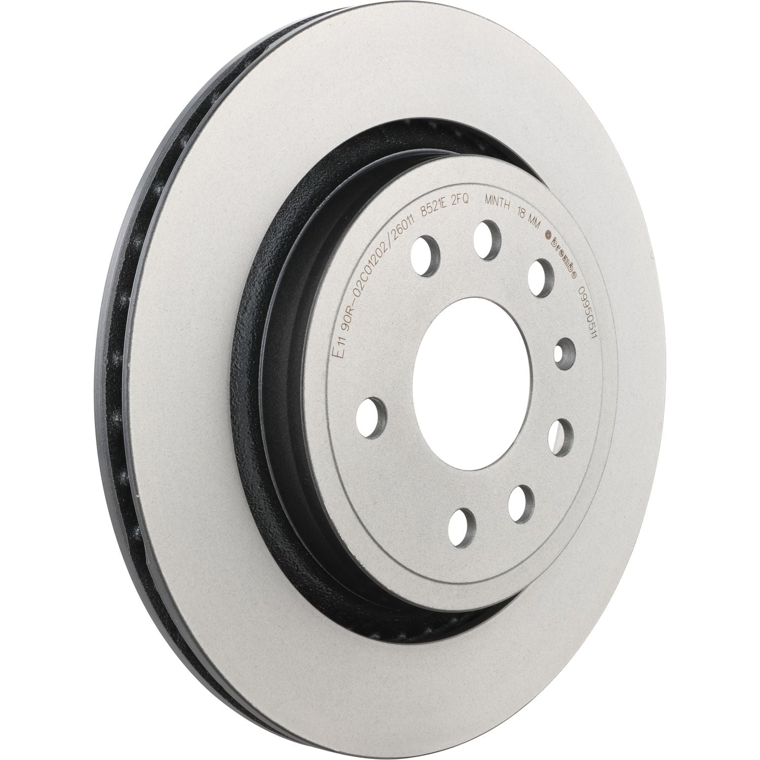 PRIME UV Coated Rear Disc Brake Rotor - 09.9505.11_03