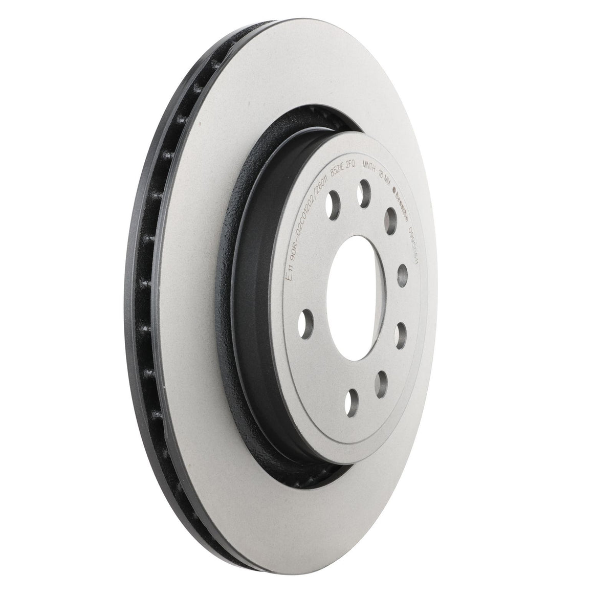 PRIME UV Coated Rear Disc Brake Rotor - 09.9505.11_27