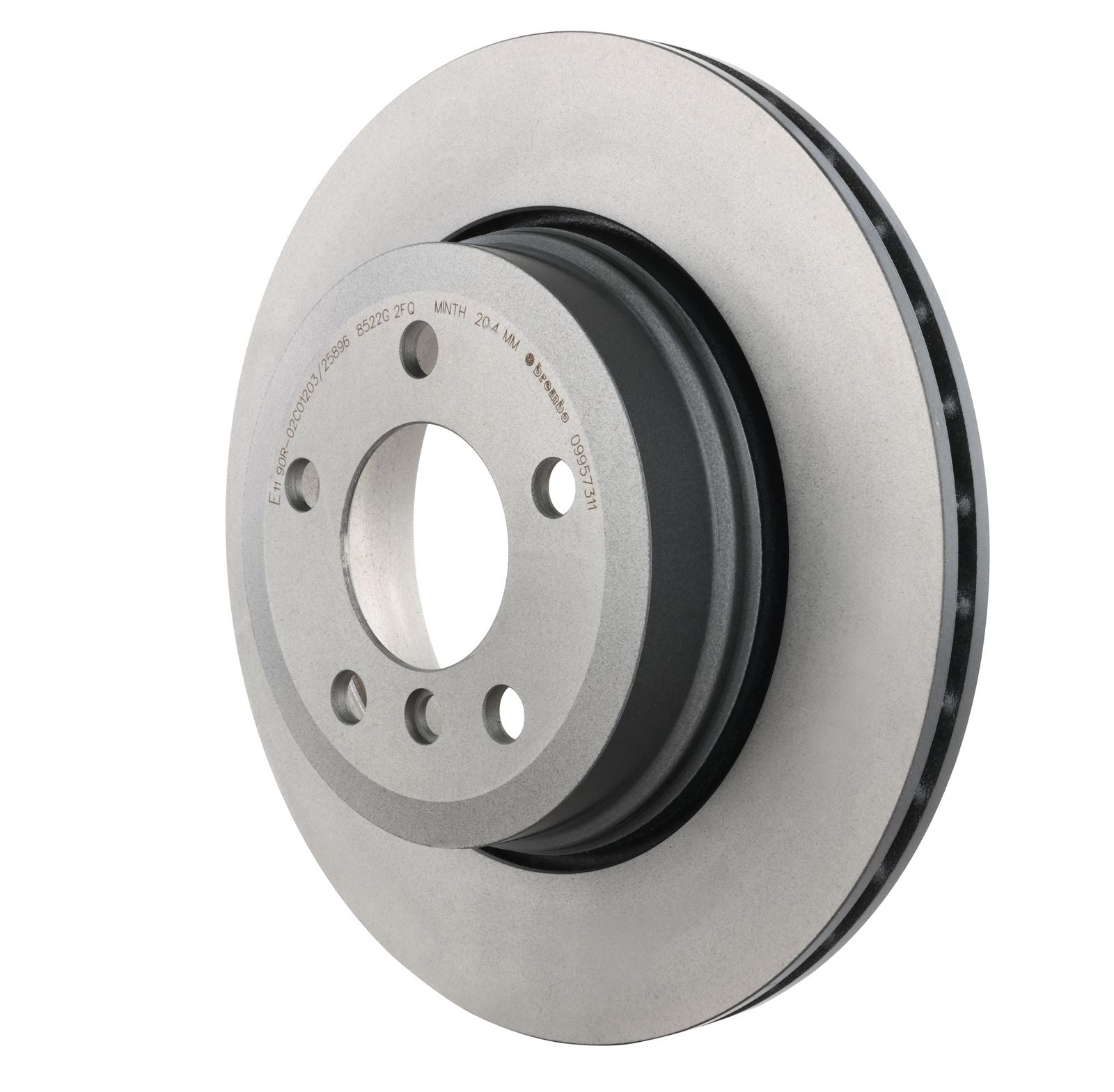 PRIME UV Coated Rear Disc Brake Rotor - 09.9573.11_05