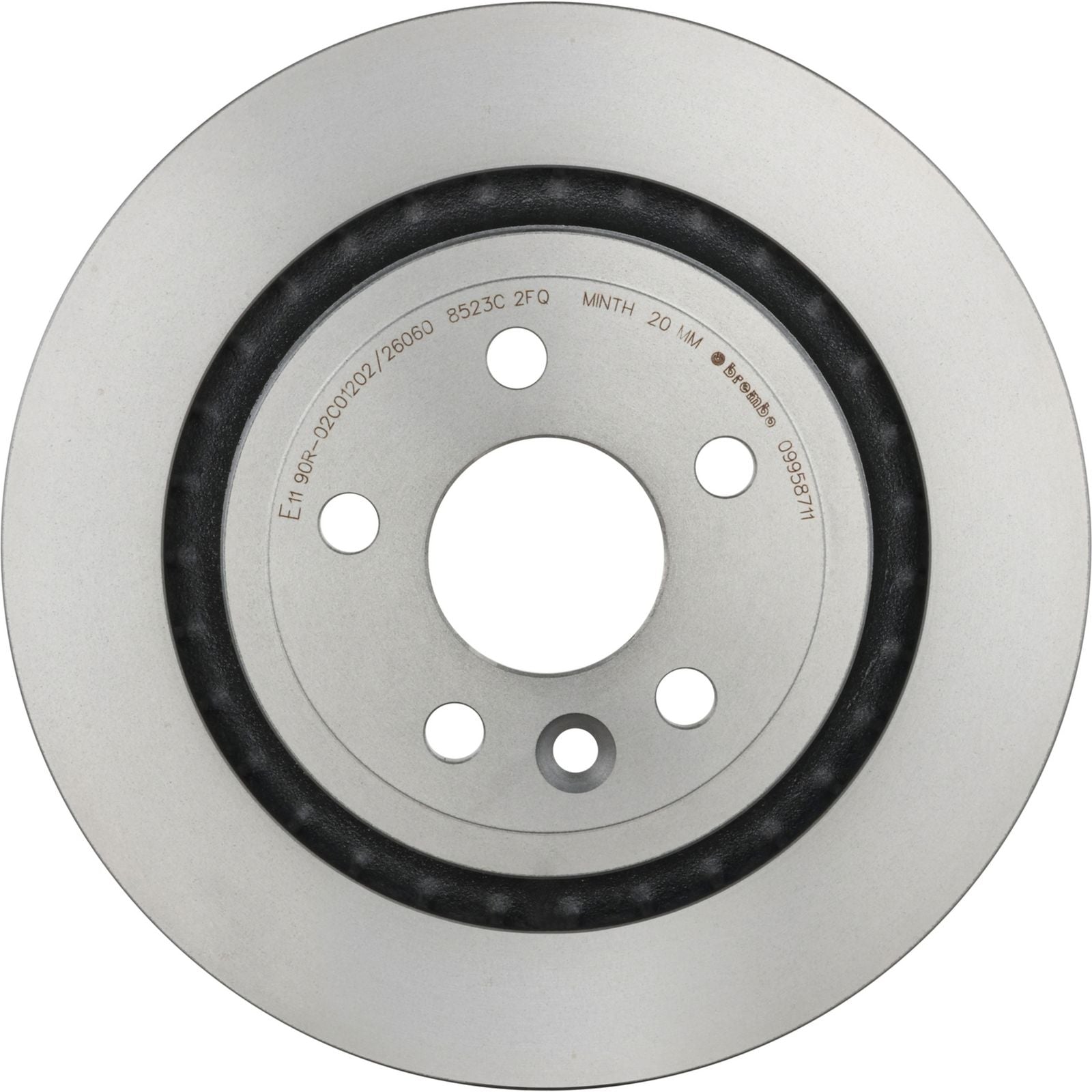 PRIME UV Coated Rear Disc Brake Rotor - 09.9587.11_03