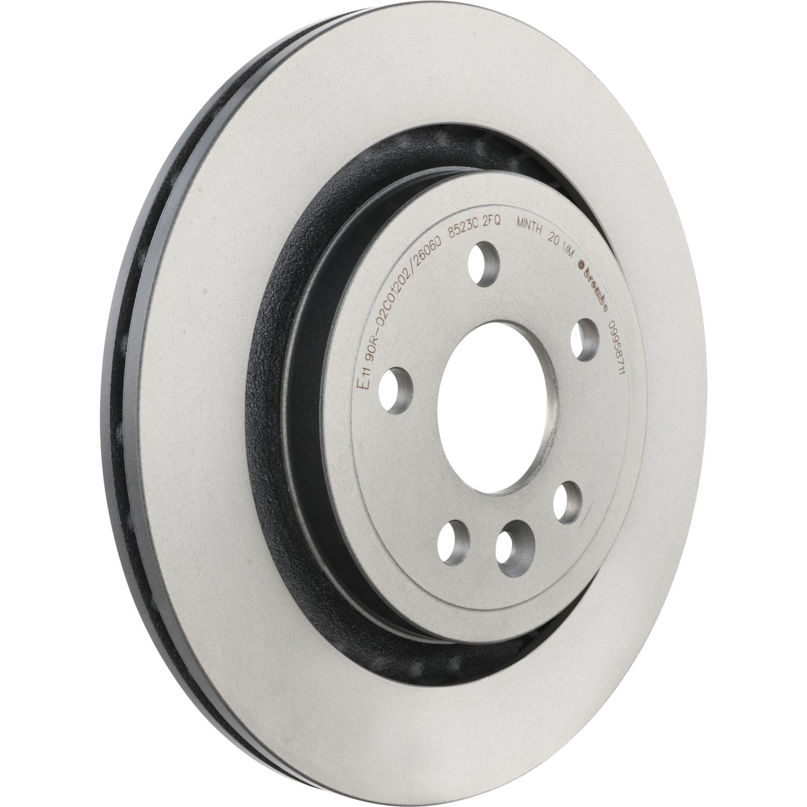 PRIME UV Coated Rear Disc Brake Rotor - 09.9587.11_05