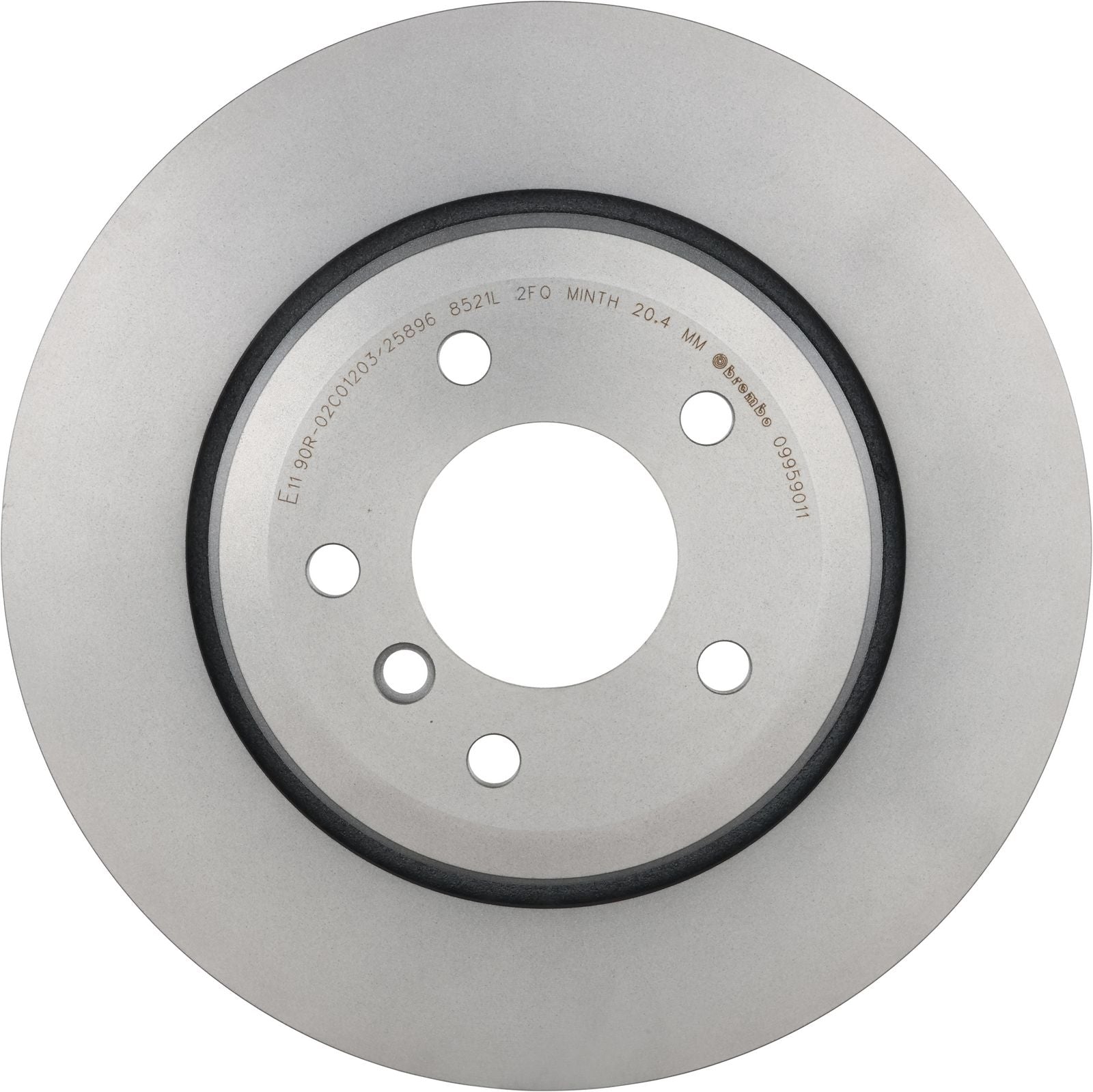 PRIME UV Coated Rear Disc Brake Rotor - 09.9590.11_03