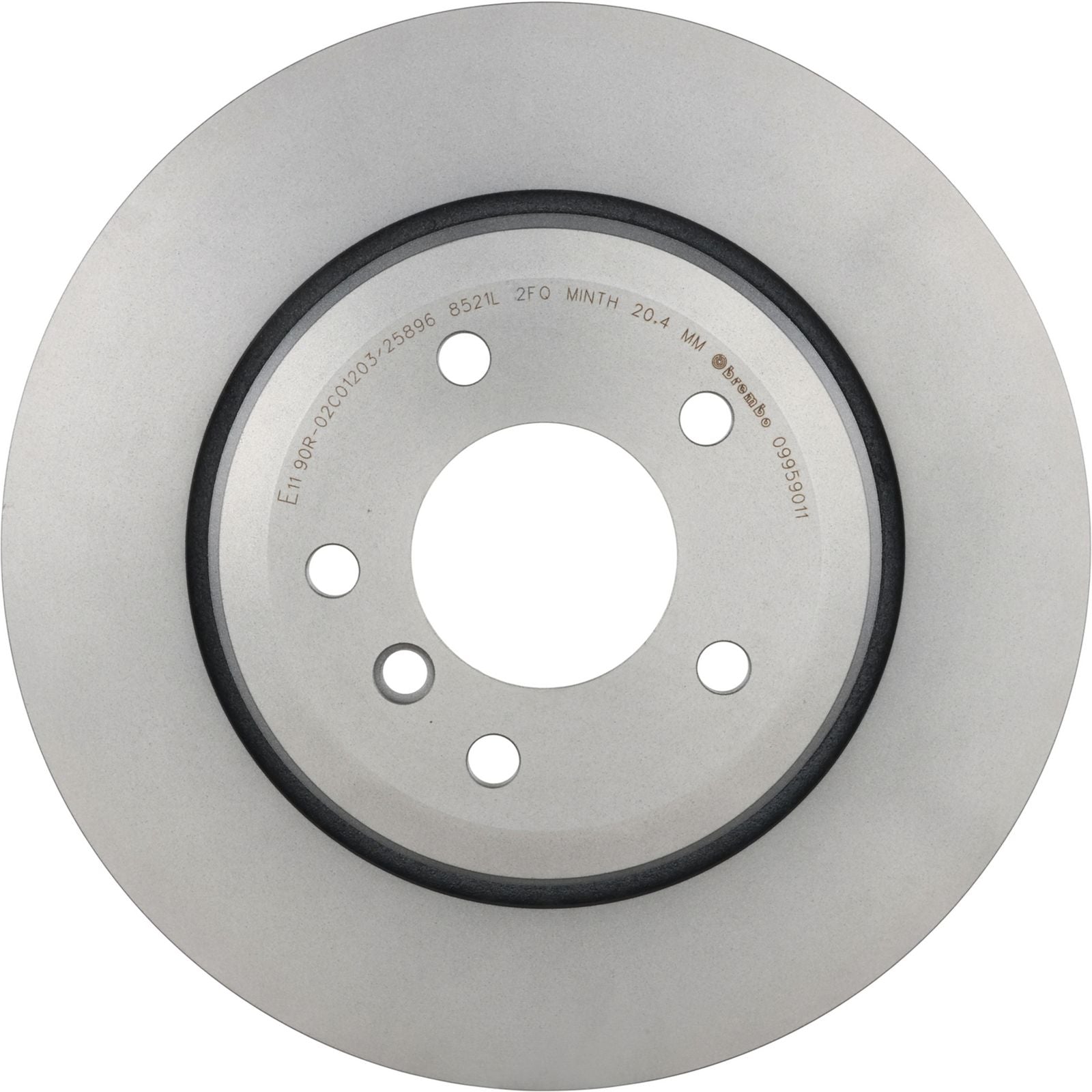 PRIME UV Coated Rear Disc Brake Rotor - 09.9590.11_03