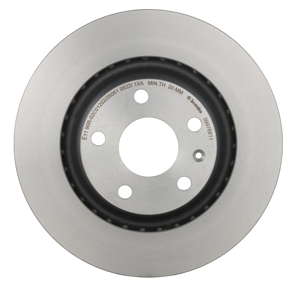 PRIME UV Coated Rear Disc Brake Rotor - 09.9768.11_07