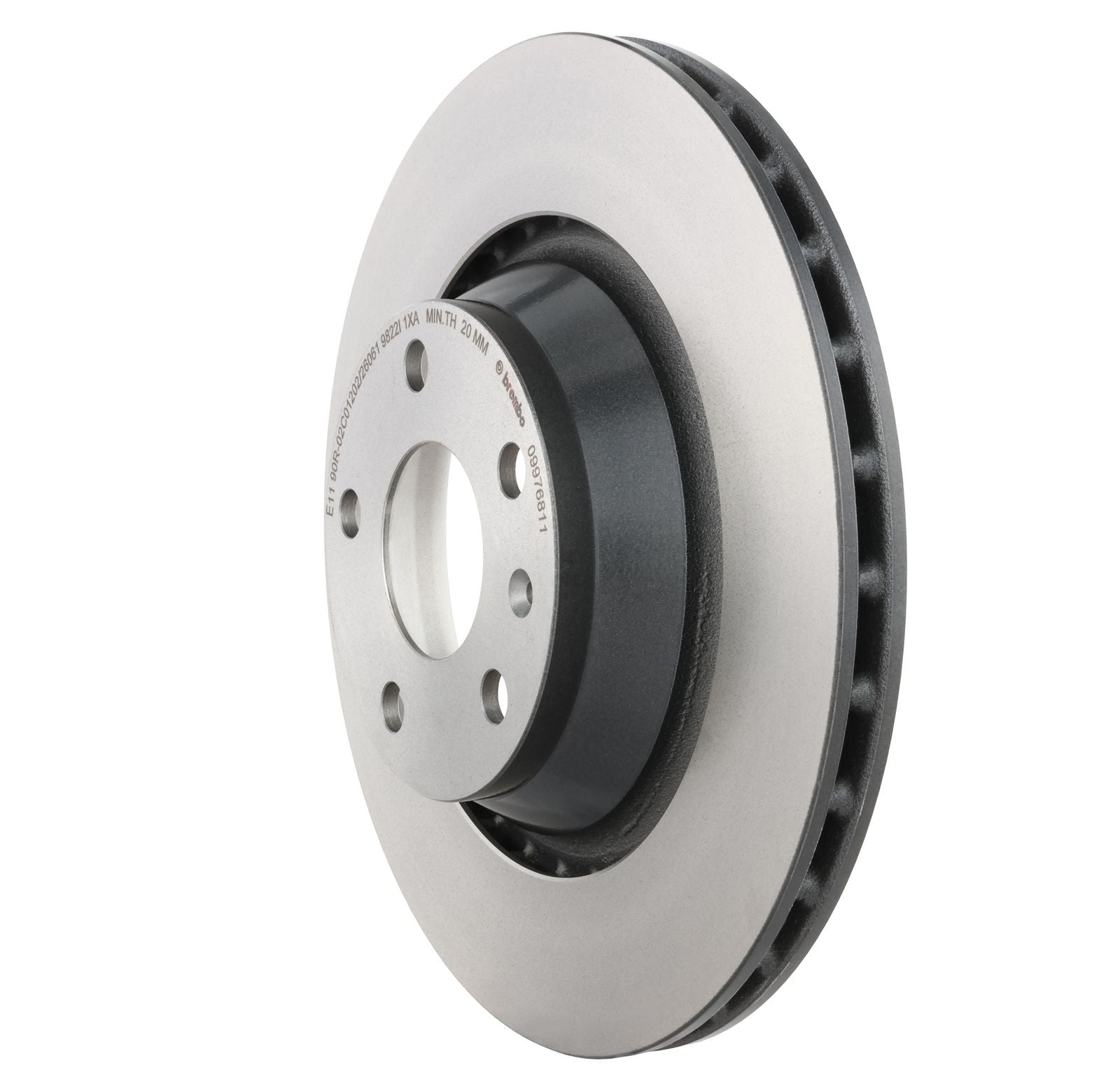PRIME UV Coated Rear Disc Brake Rotor - 09.9768.11_11