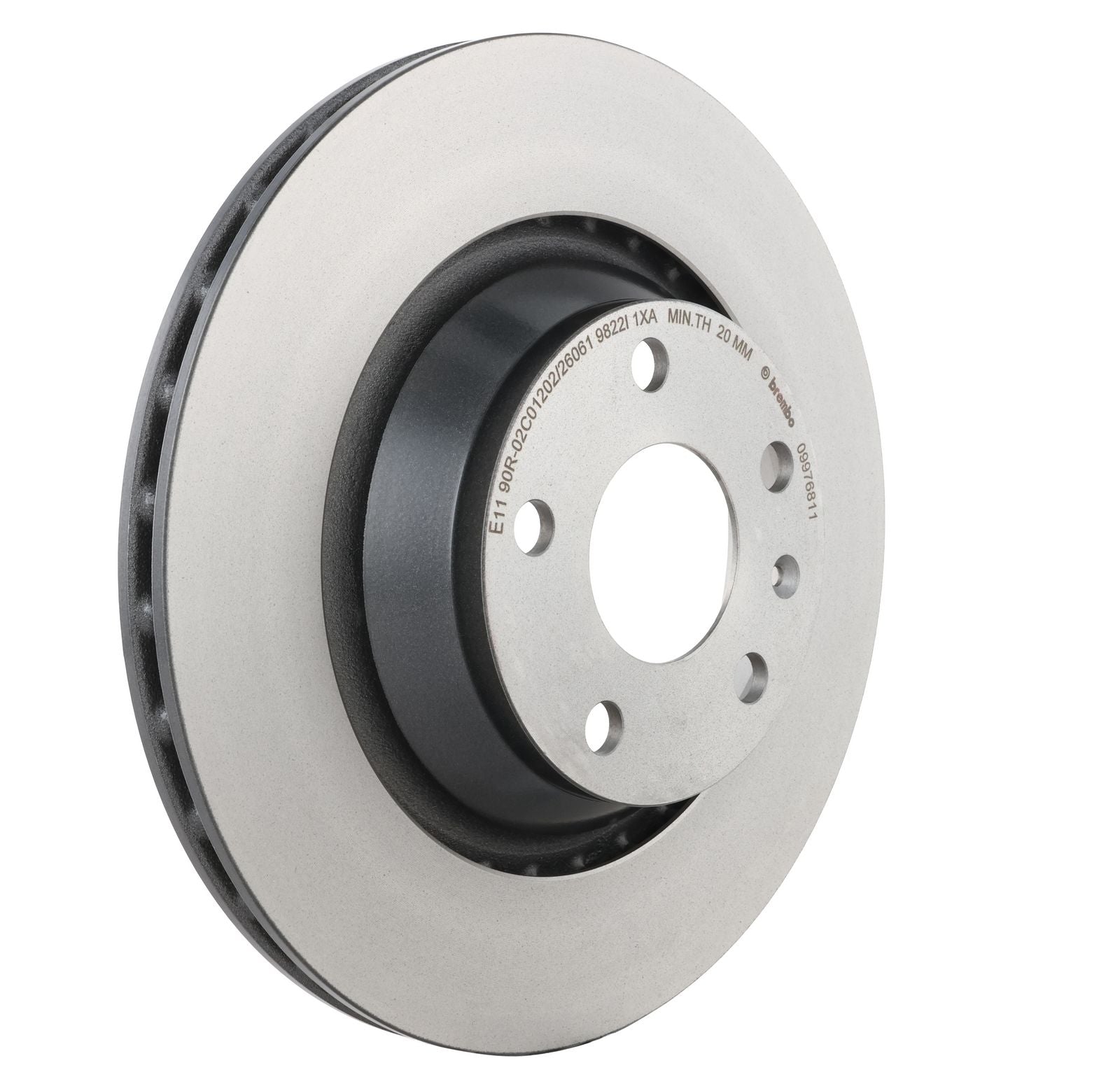 PRIME UV Coated Rear Disc Brake Rotor - 09.9768.11_28