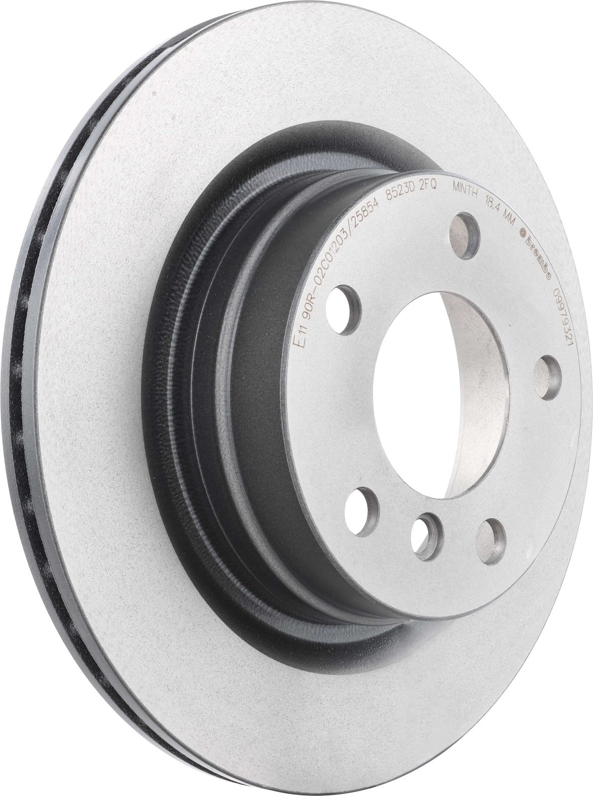 PRIME UV Coated Rear Disc Brake Rotor - 09.9793.21_01